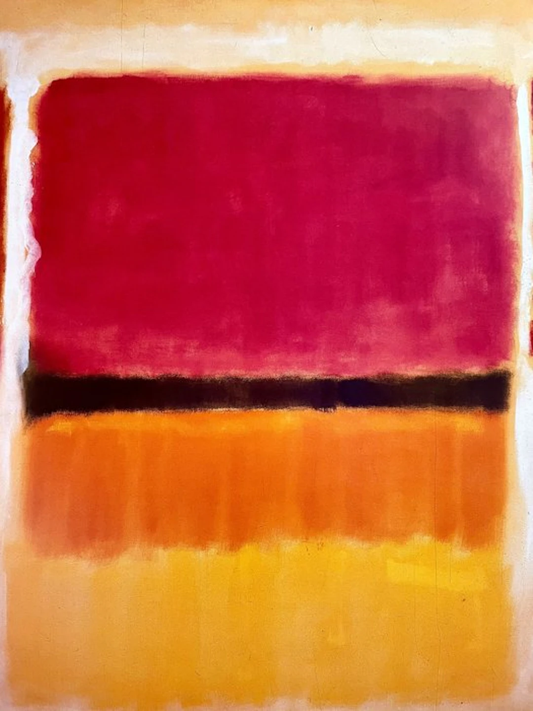 Mark Rothko - Untitled (Violet, Black, Orange, Yellow on White and Red) - 1990s