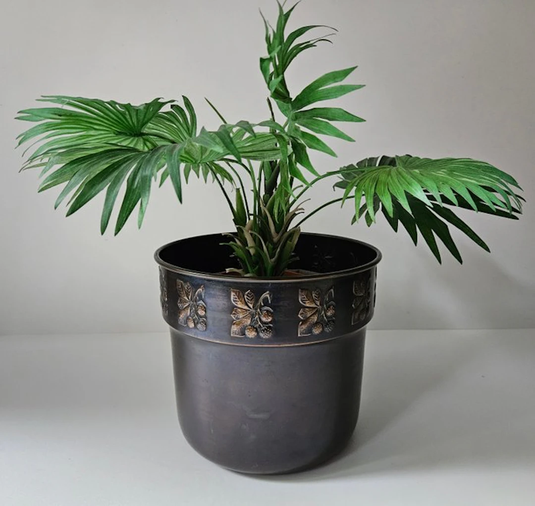 Art Nouveau - Flower pot - Copper