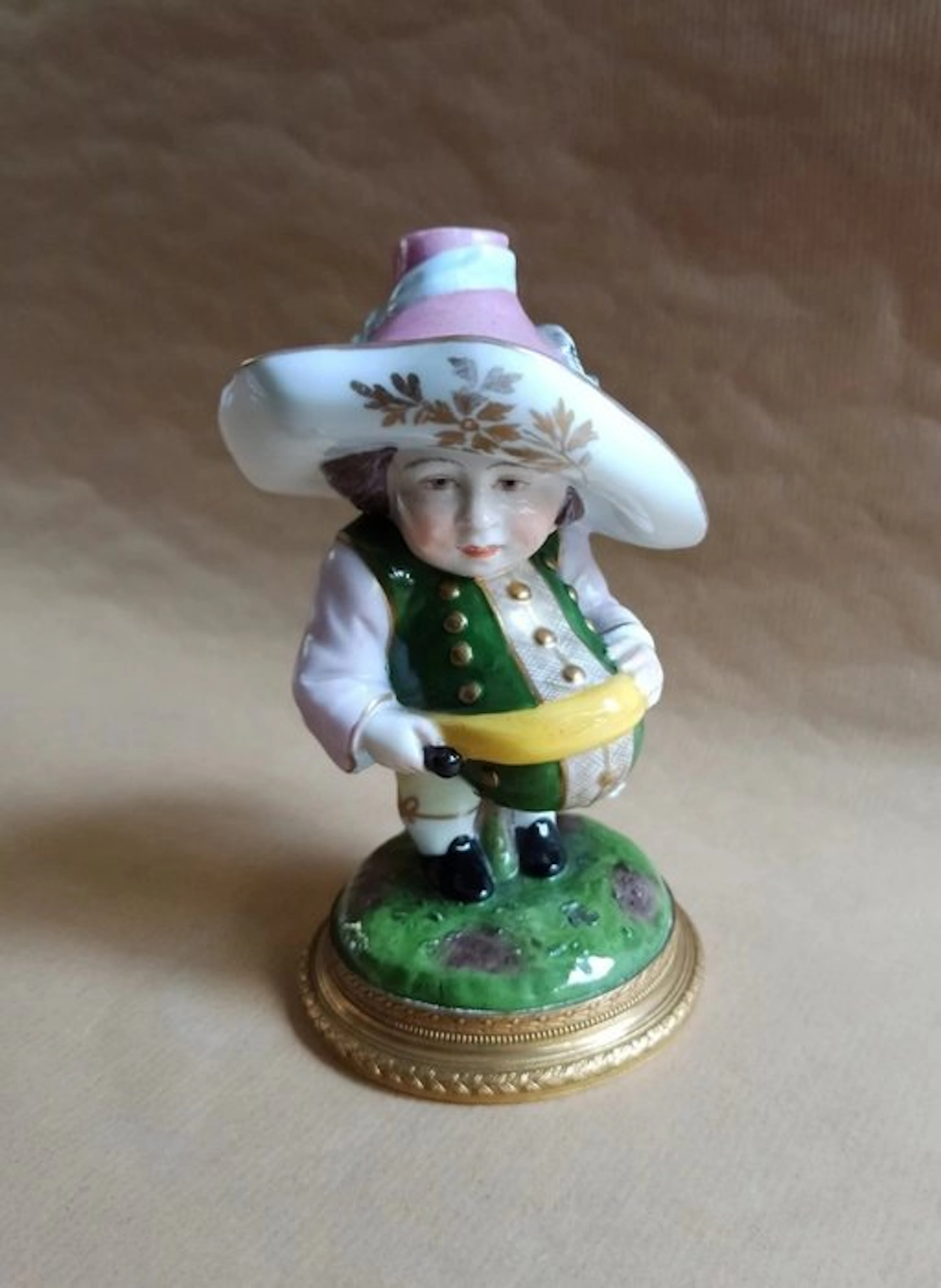 Saxe - Rudolstadt Volkstedt - Statuette, Figurine - 13 cm - Porcelain - 1907