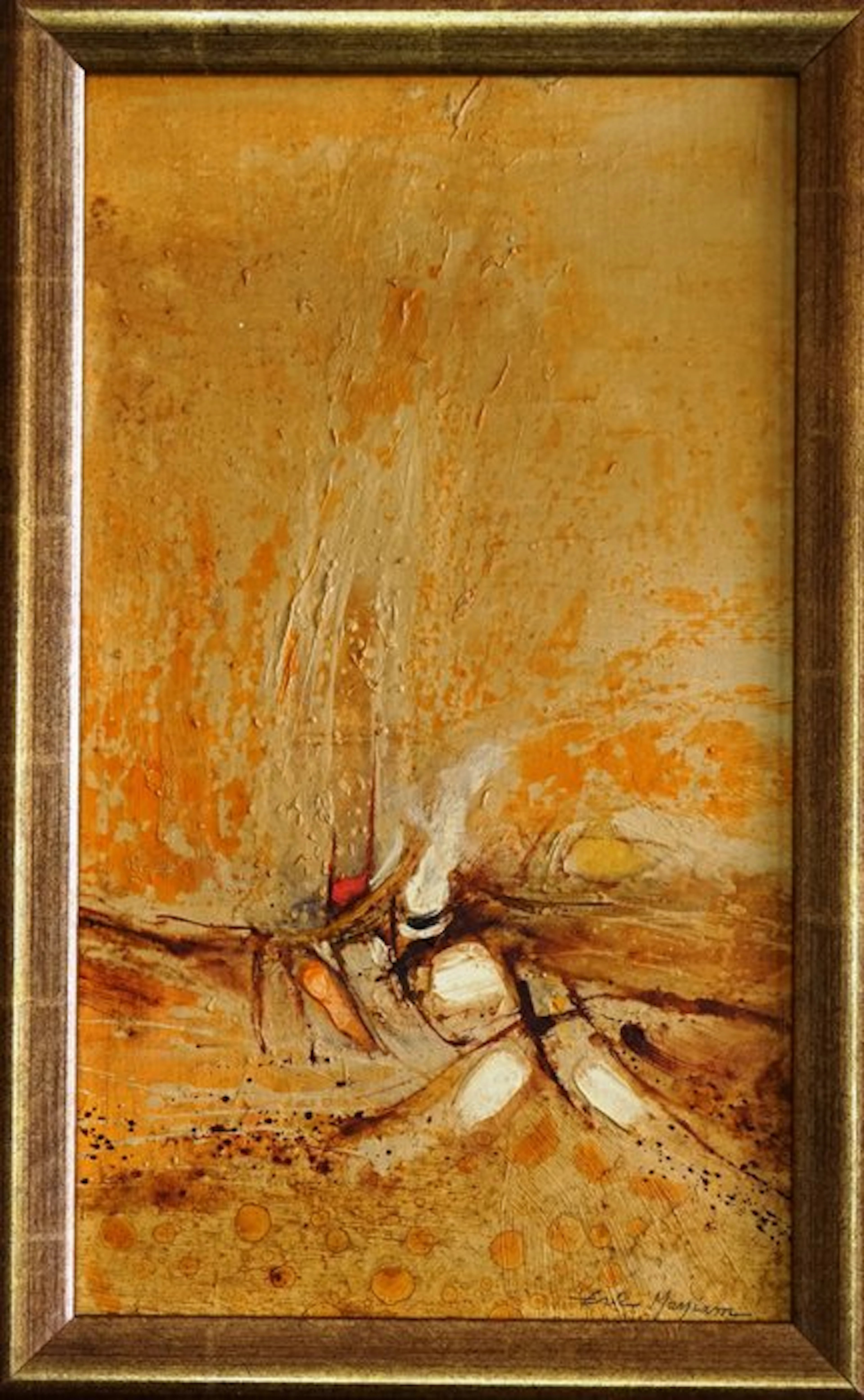 Eric Marsiam (1938) - SAHARA "Coup de Vent