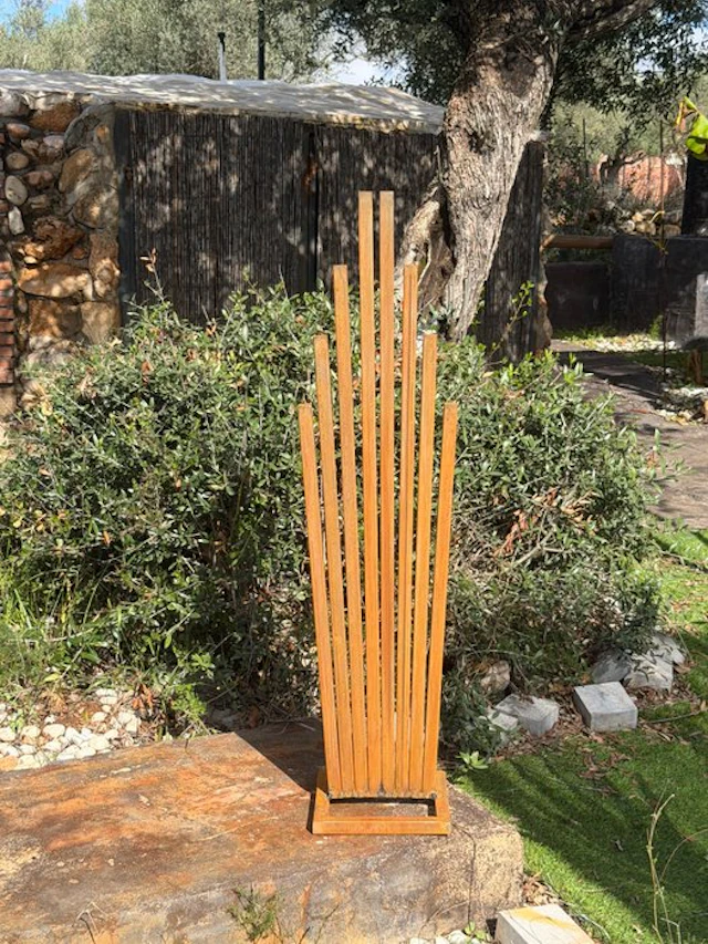 Ana Lucia B.M - Sculpture Corten - XL - No Reserve