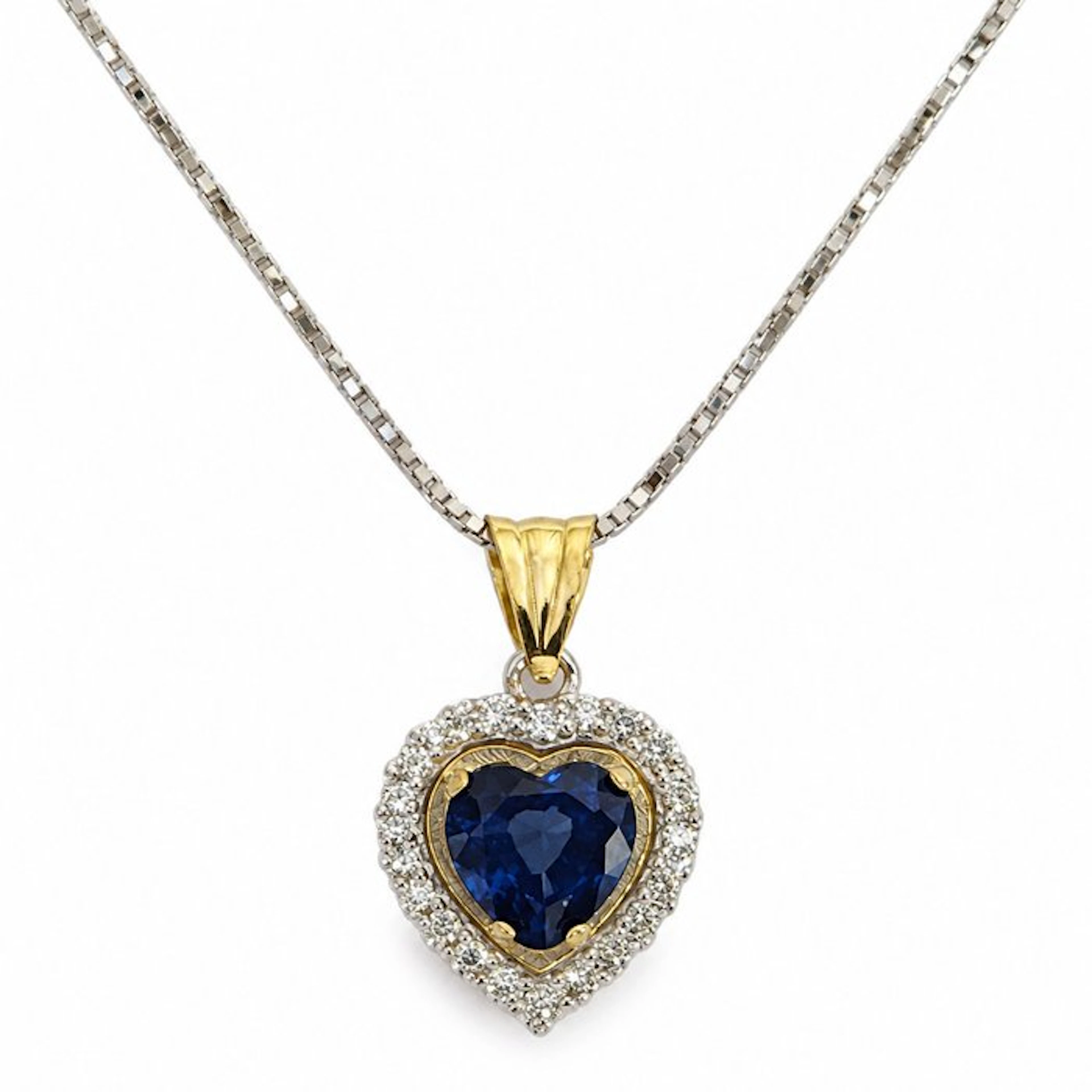 No reserve price - Necklace with pendant - 18 kt