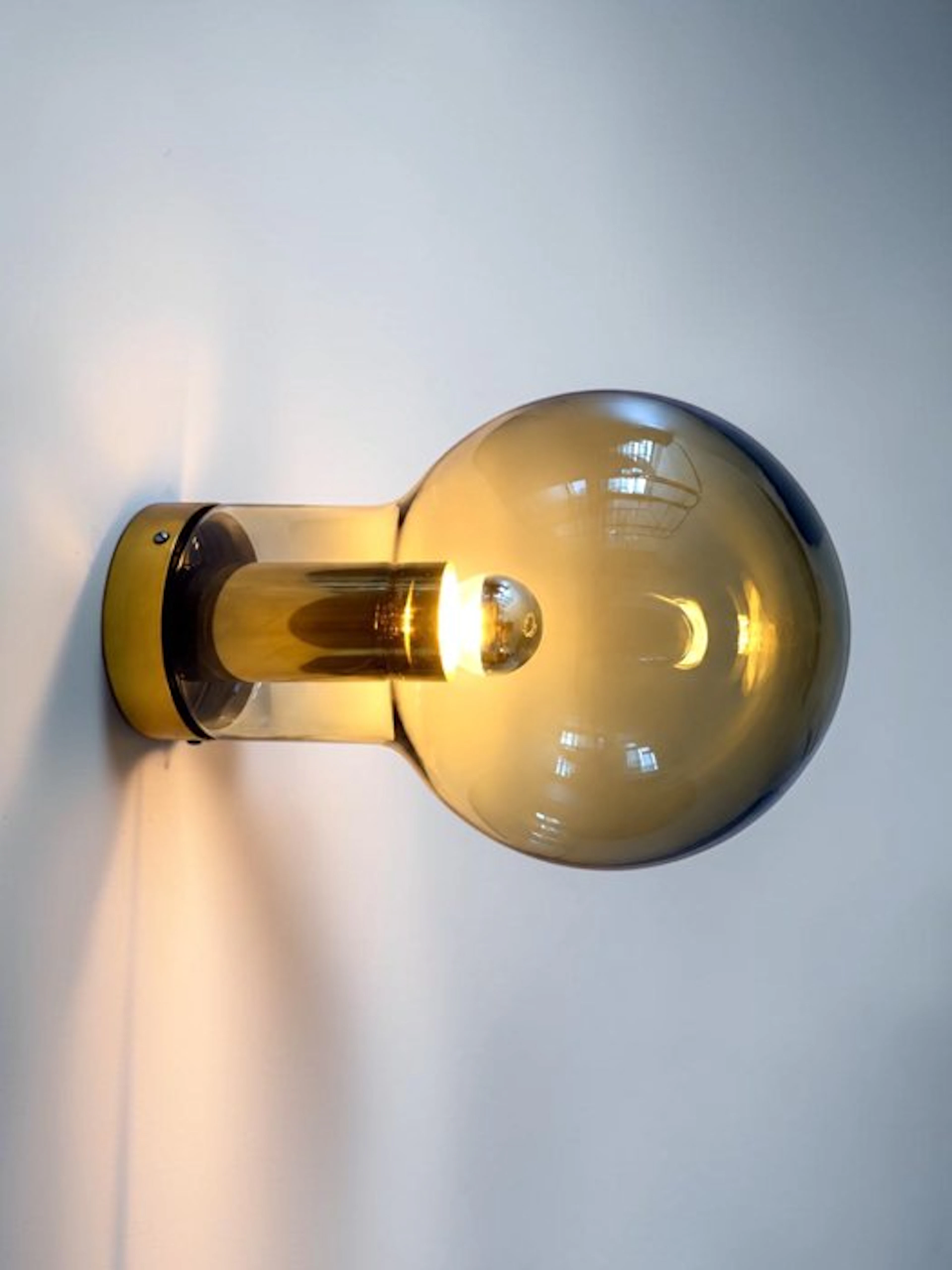 Raak Amsterdam - Wall lamp - Mid-Century Hand-Blown - Glass - 1960s