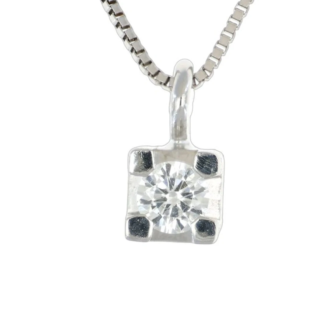 No reserve price - Necklace with pendant - 18 kt