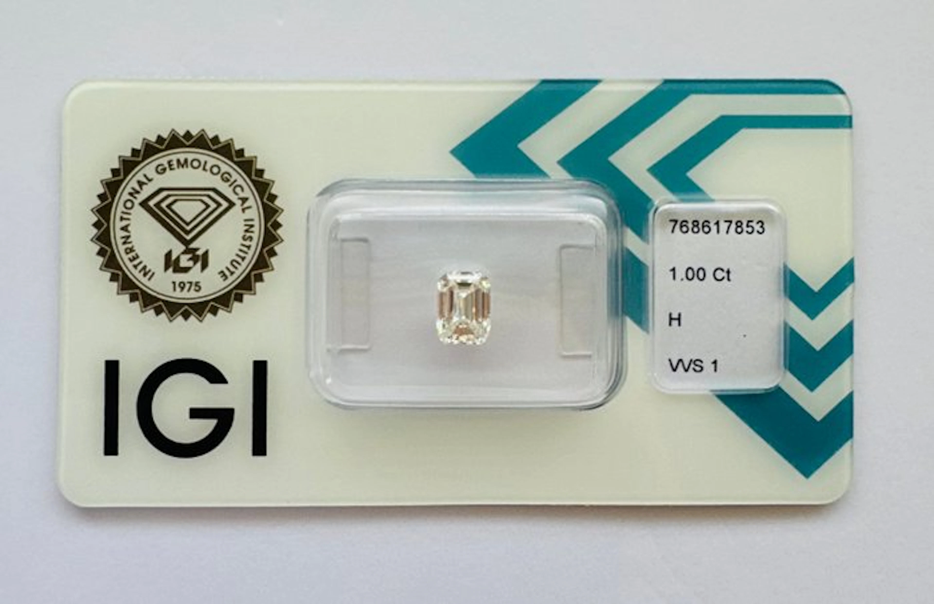 No reserve price - 1 pcs Diamond (Natural) - 1.00 ct...
