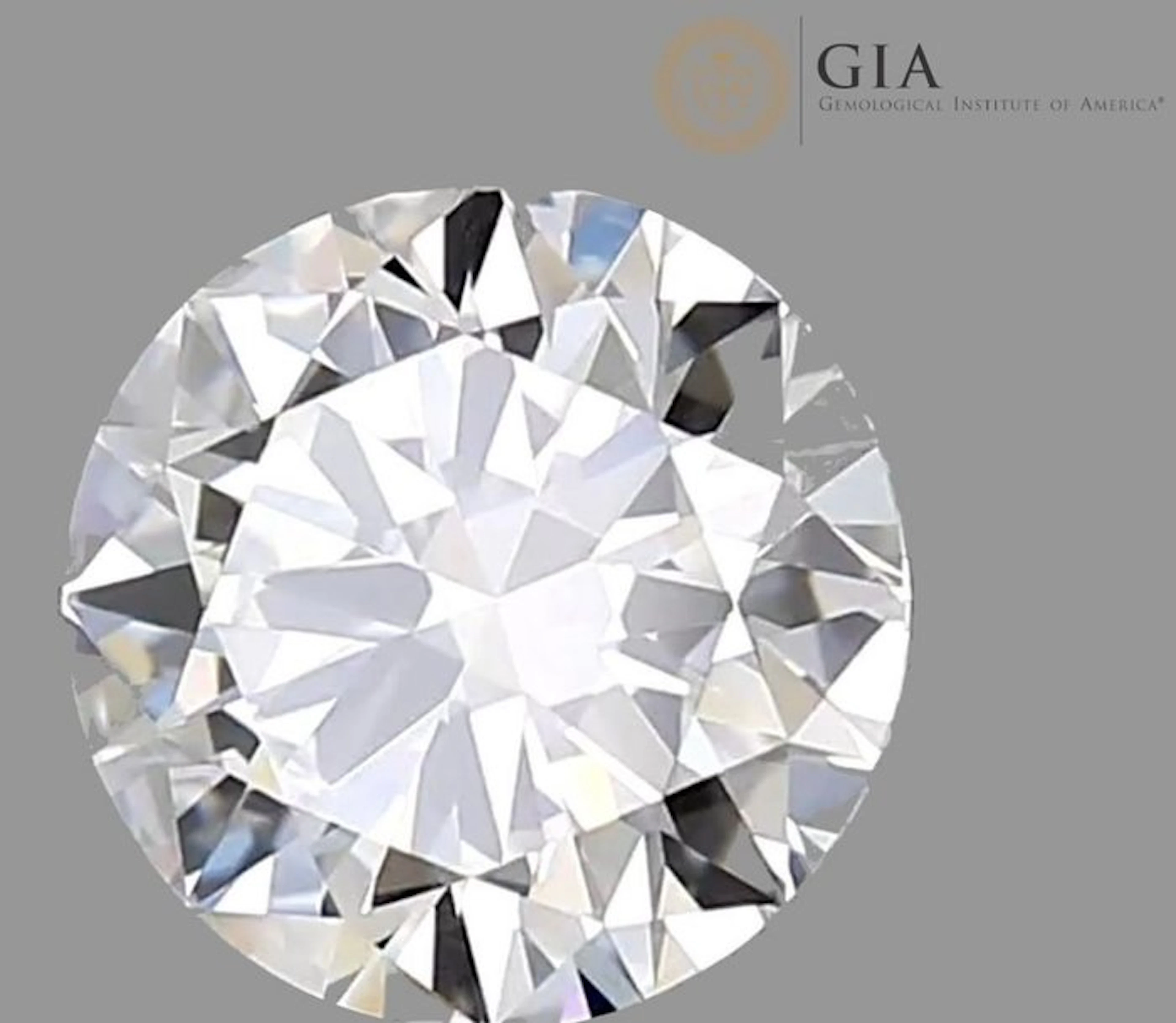 1 pcs Diamond (Natural) - 0.40 ct - Round - E - VS1...