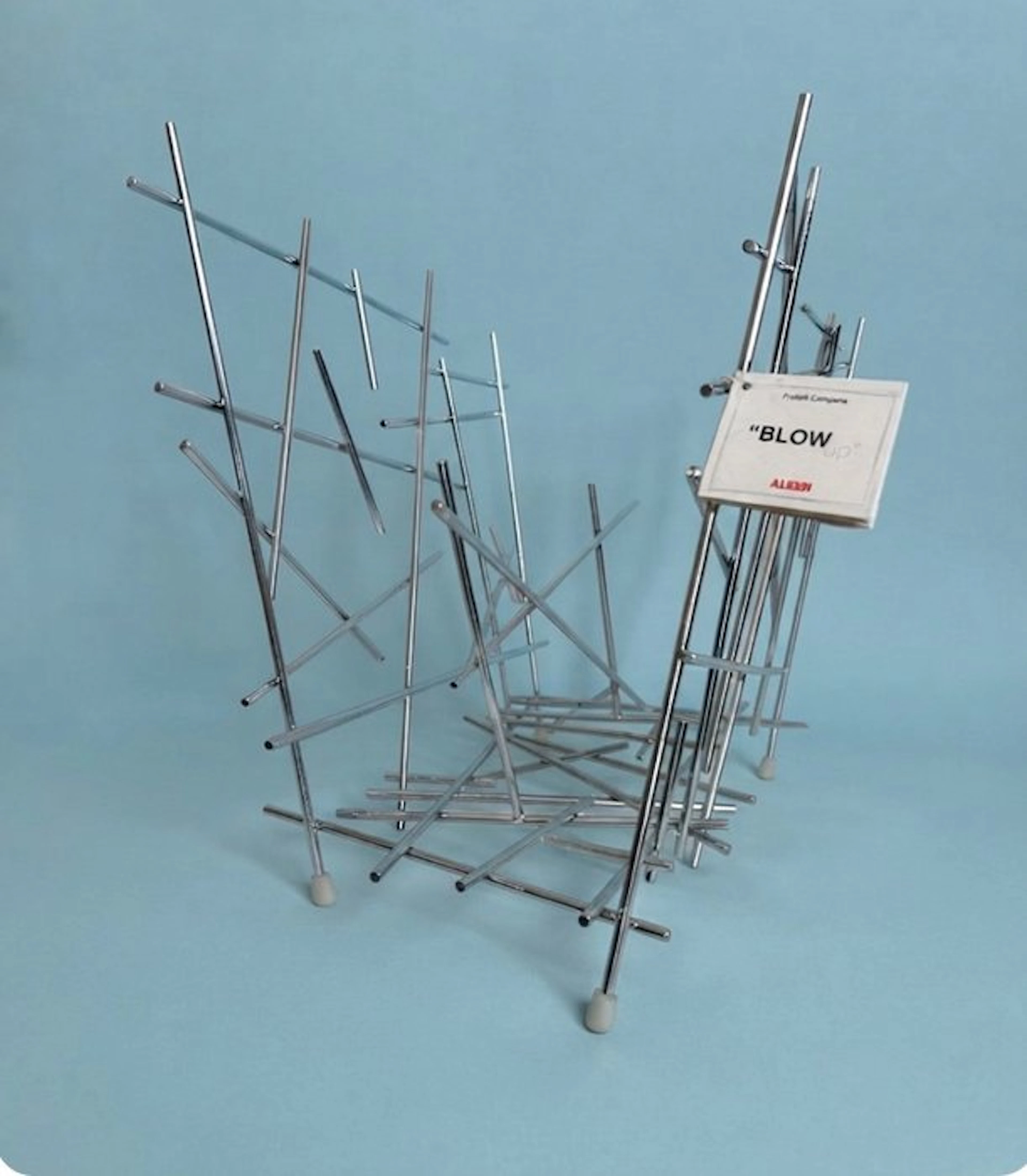 Alessi - Fernando & Humberto Campana - Magazine rack - Blow Up - Stainless