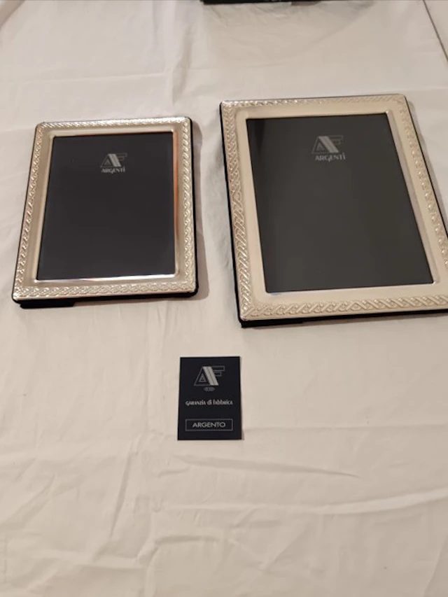Argenti Firenze - Picture frame (2) - 925 sterling silver laminate