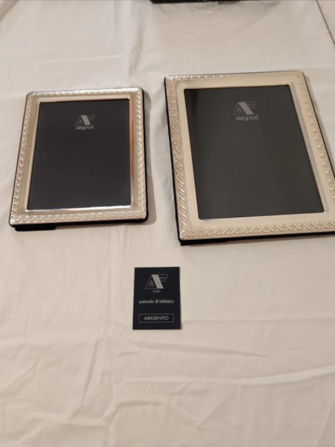 Argenti Firenze - Picture frame (2) - 925 sterling silver laminate