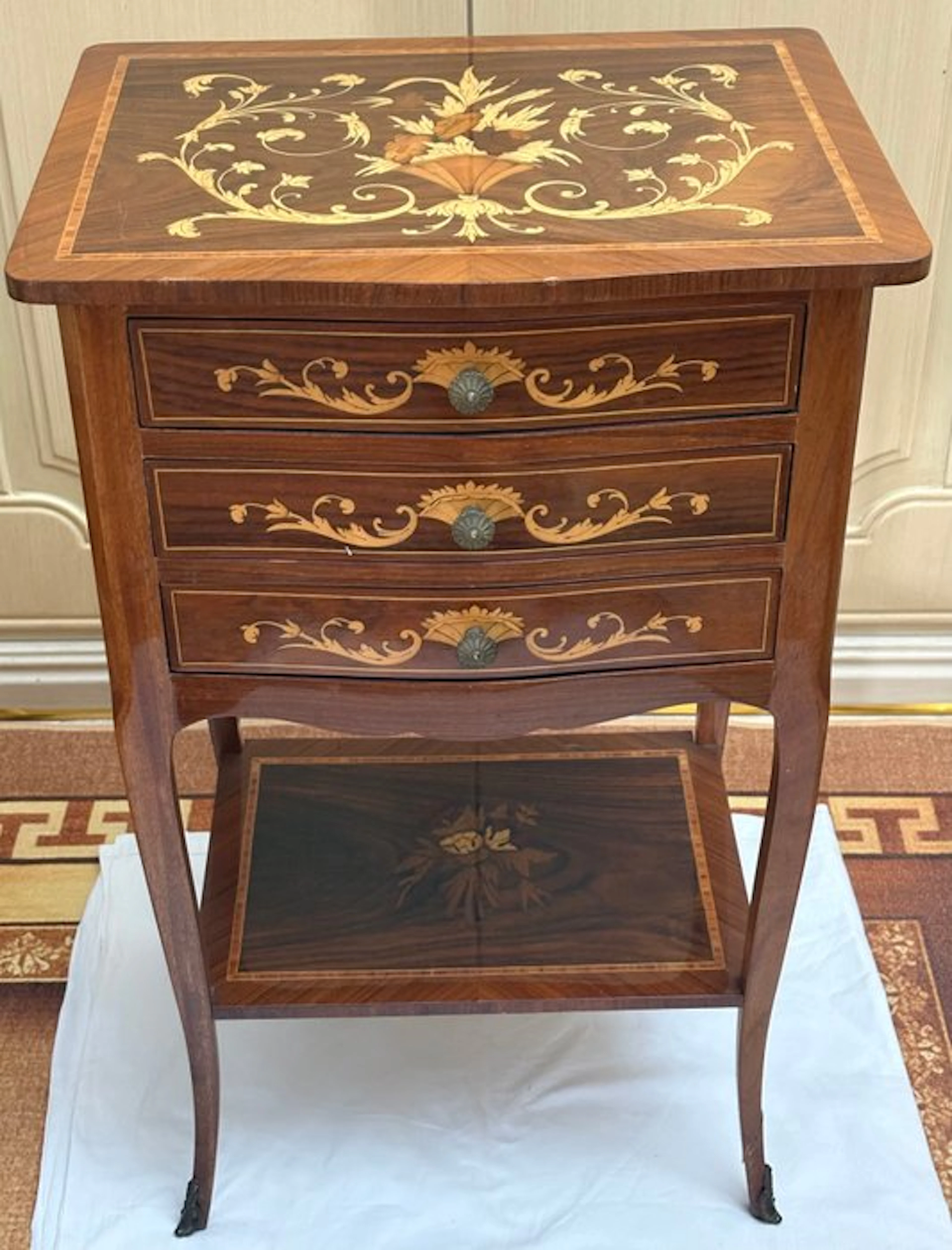 Made in Italy - Cabinet - Wood - Sorrentine inlay