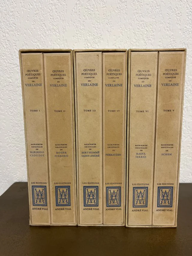 Verlaine - Œuvres poétiques complètes de Verlaine - 1948-1948