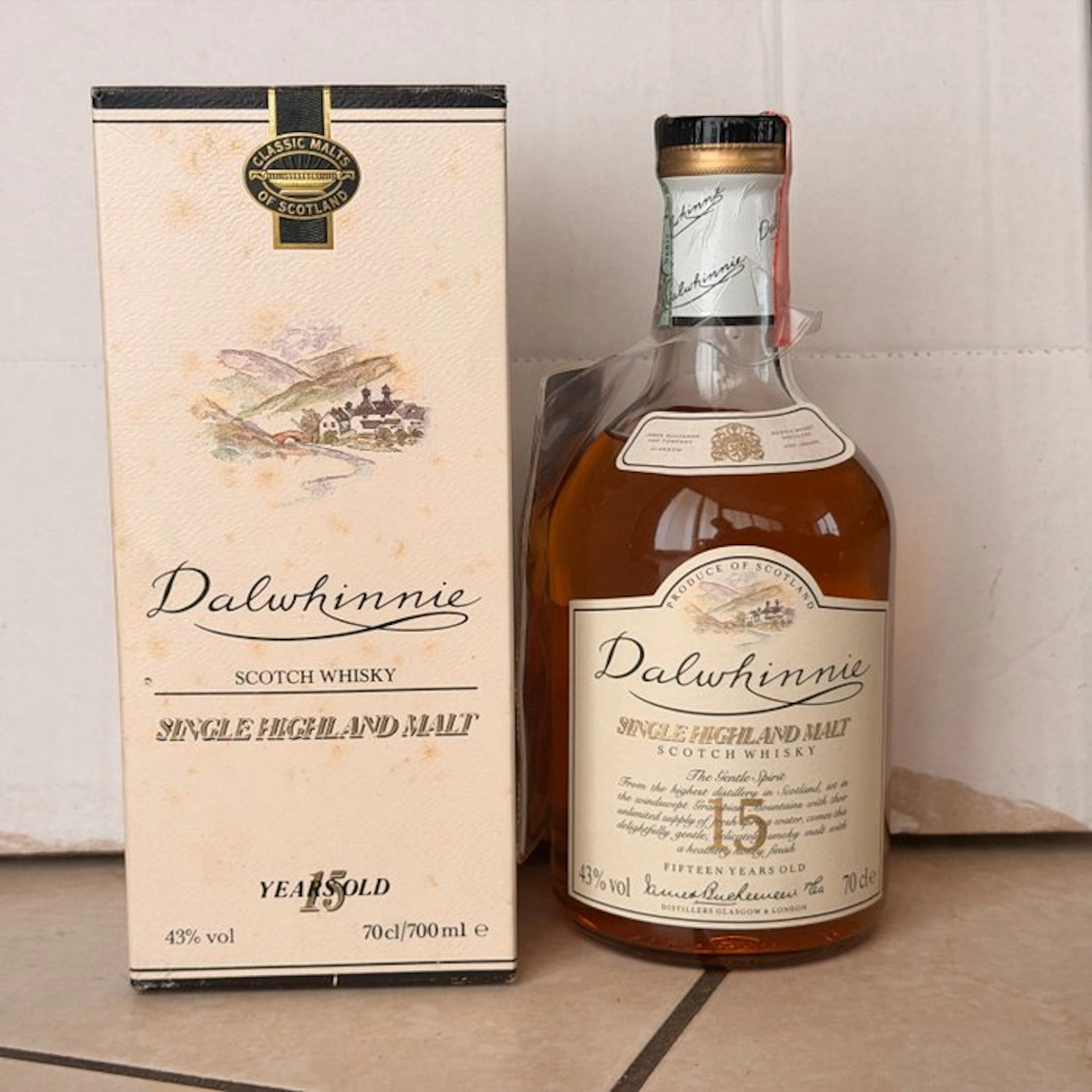 Dalwhinnie 15 years old - b. 1990s - 70cl
