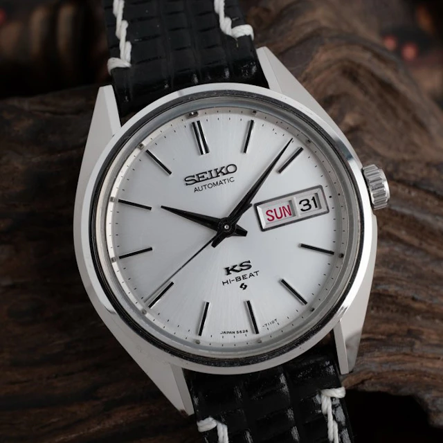 Seiko - King Seiko Hi-Beat 'Serviced' - No reserve price...