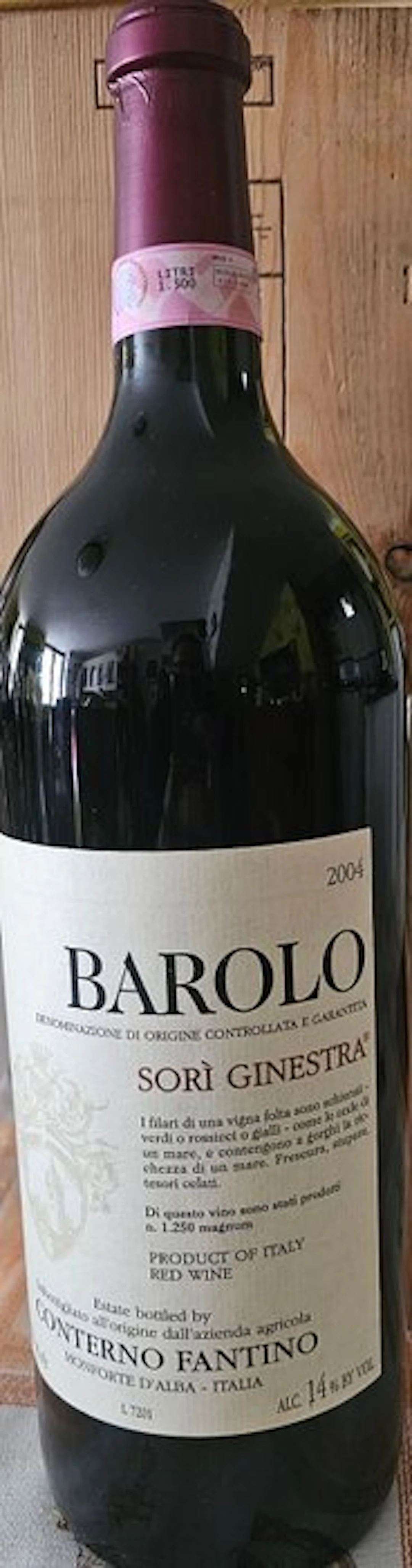2004 Conterno Fantino Sori Ginestra - Barolo - 1 Magnum (1.5L)