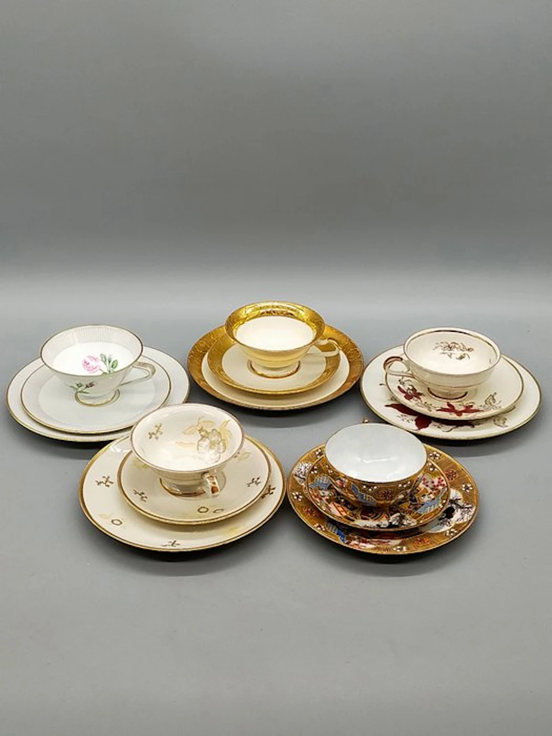 Patchwork - Coffee set - Porzellan Tassen Set Eschenbach Winterling - Porcelain