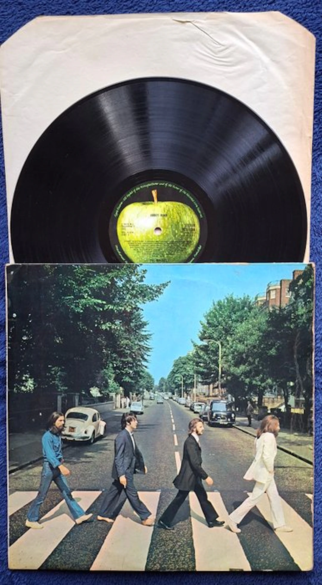 Beatles - Abbey Road - Misaligned Apple - LP - 1969