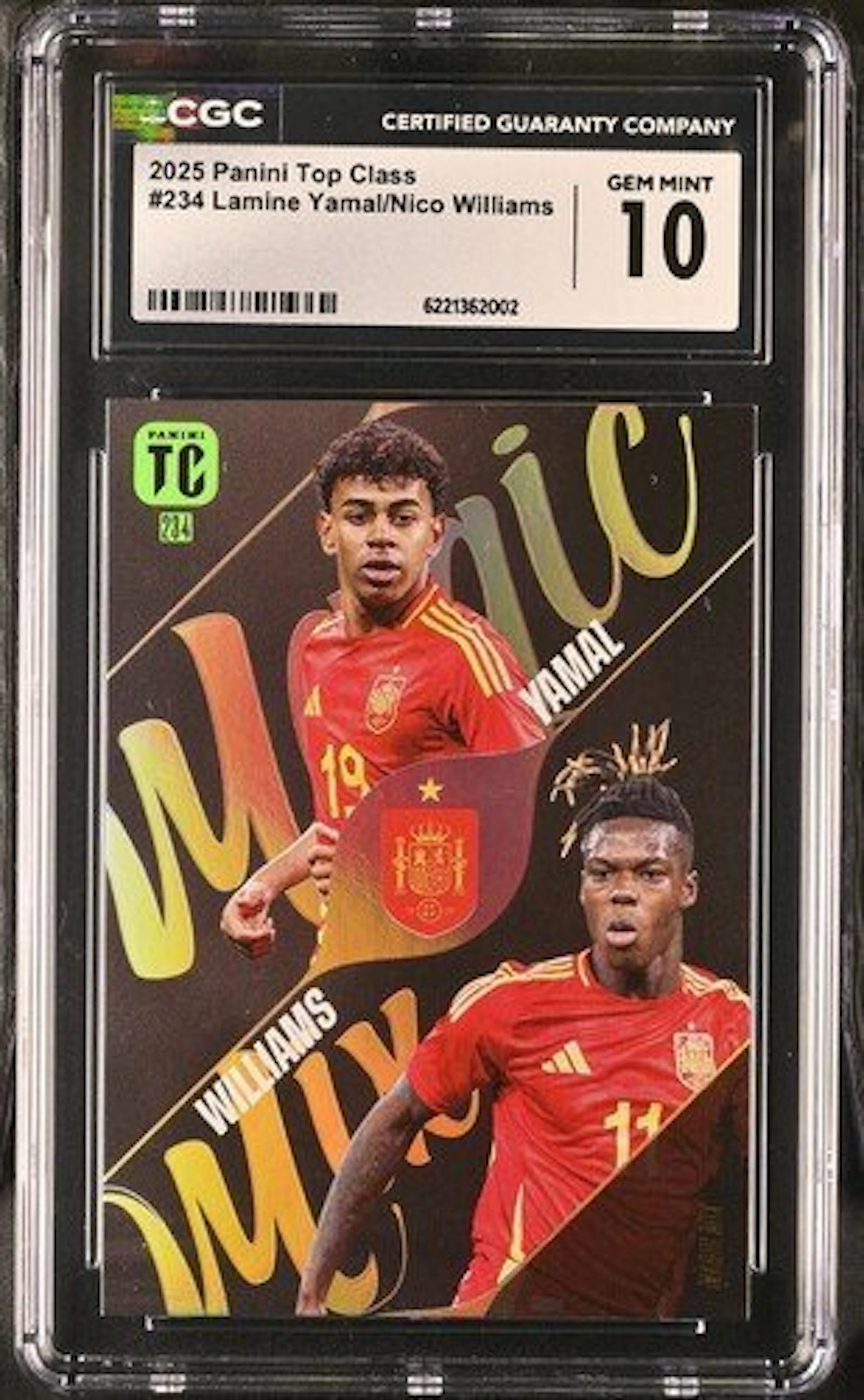 2025 Panini Lamine Yamal / Nico Williams #234 - Panini...