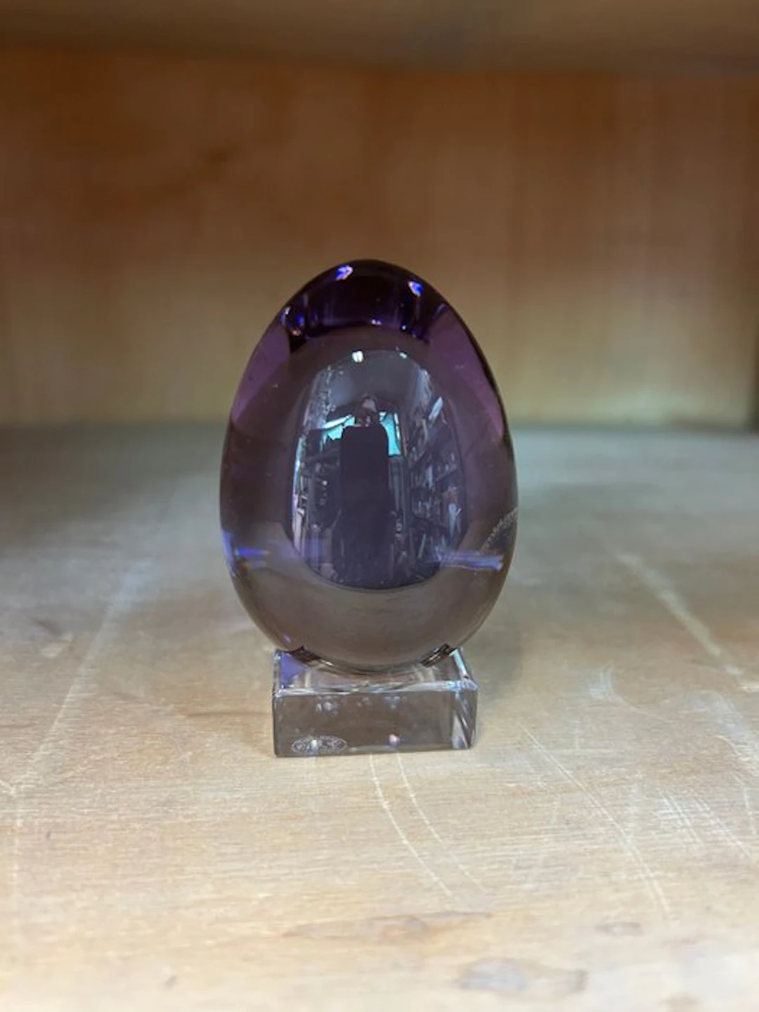 Baccarat - Sculpture, Uovo - 7 cm - Crystal