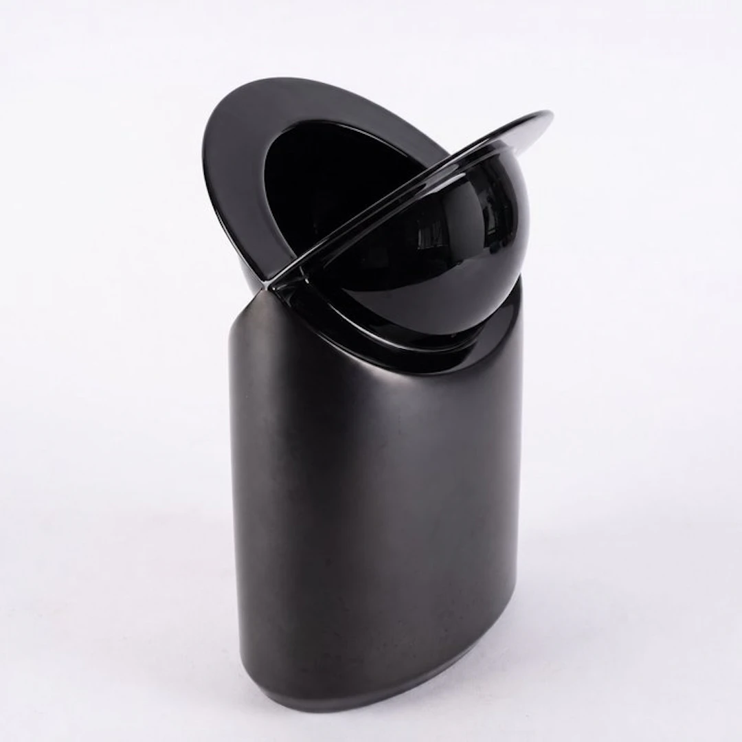 Rosenthal Studio Line - Jan van der Vaart - Vase - Porcelain - Porcelaine Noire