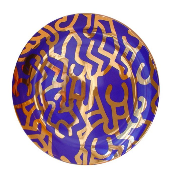 Keith Haring (after) - Doubles · Porcelain platter plate