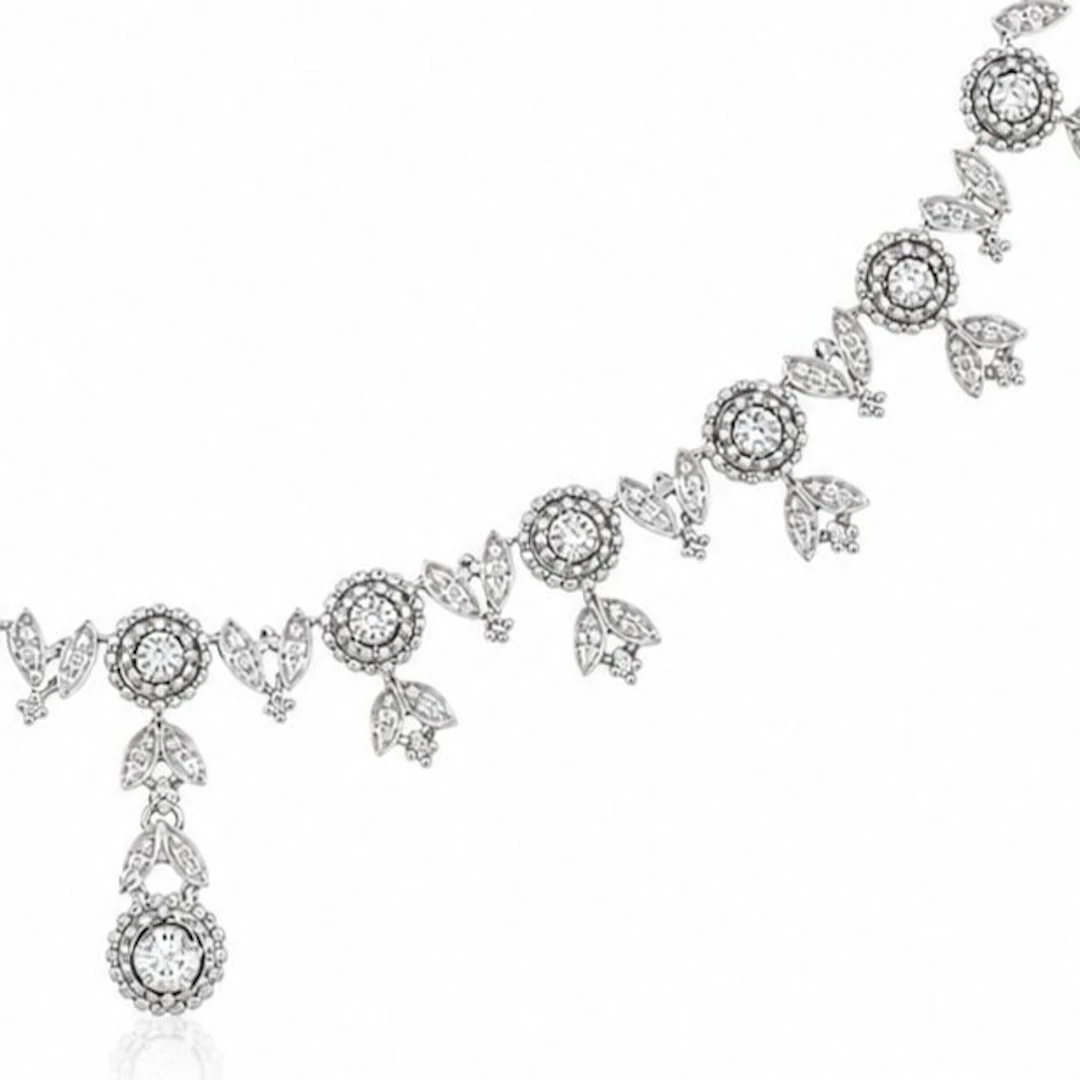 Necklace with pendant - 18 kt