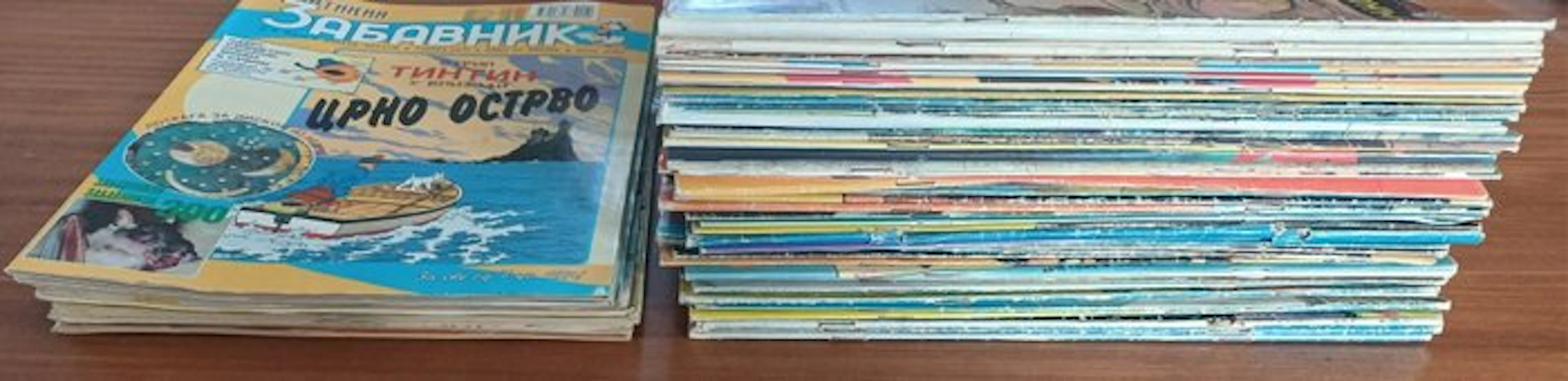 Tintin (magazine) - Ensemble de 61 magazines en serbe - 61 magazines