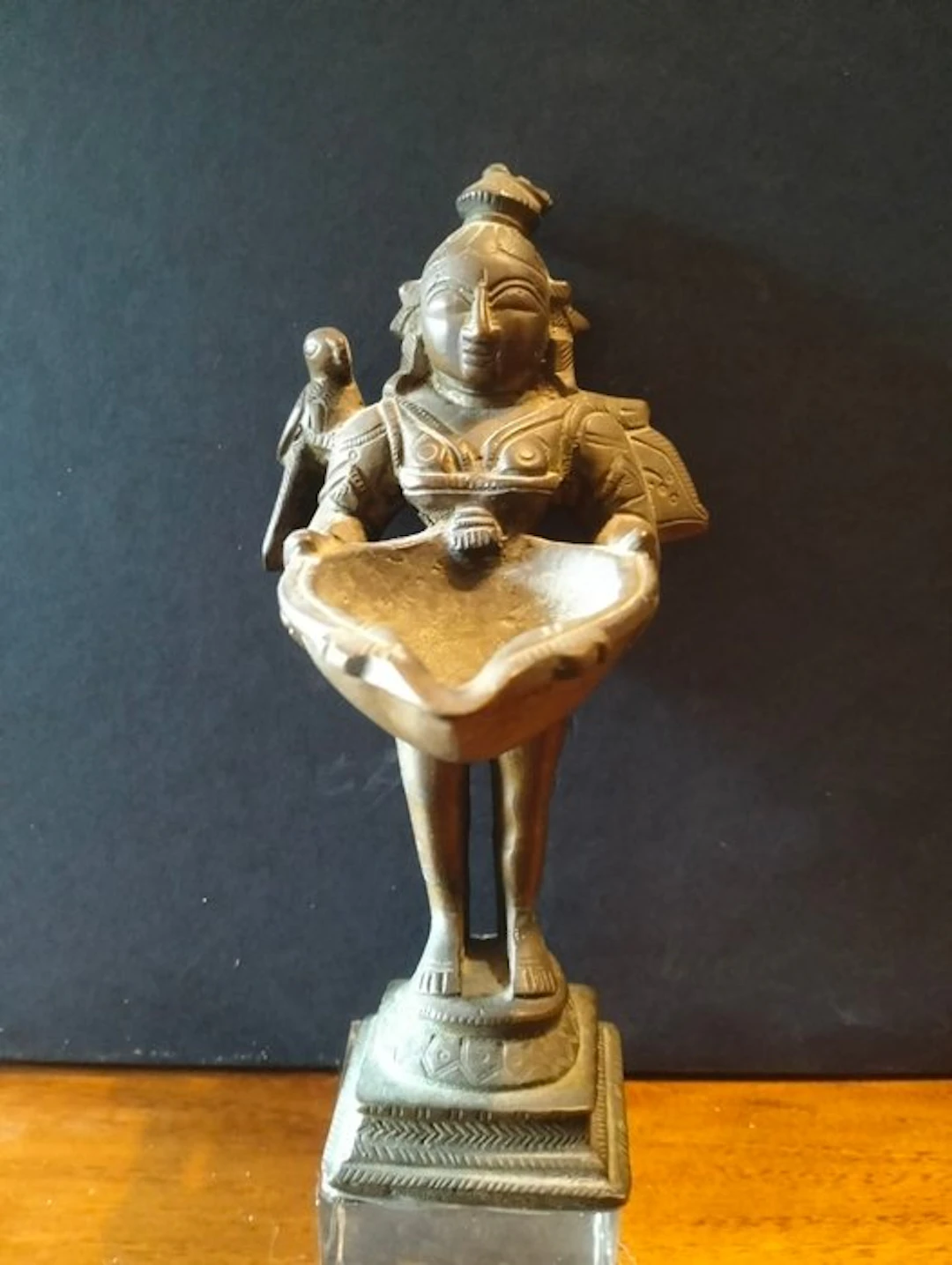 Lakshmi oil lamp - Bronze - India - Independence Struggle (1857 – 1858)