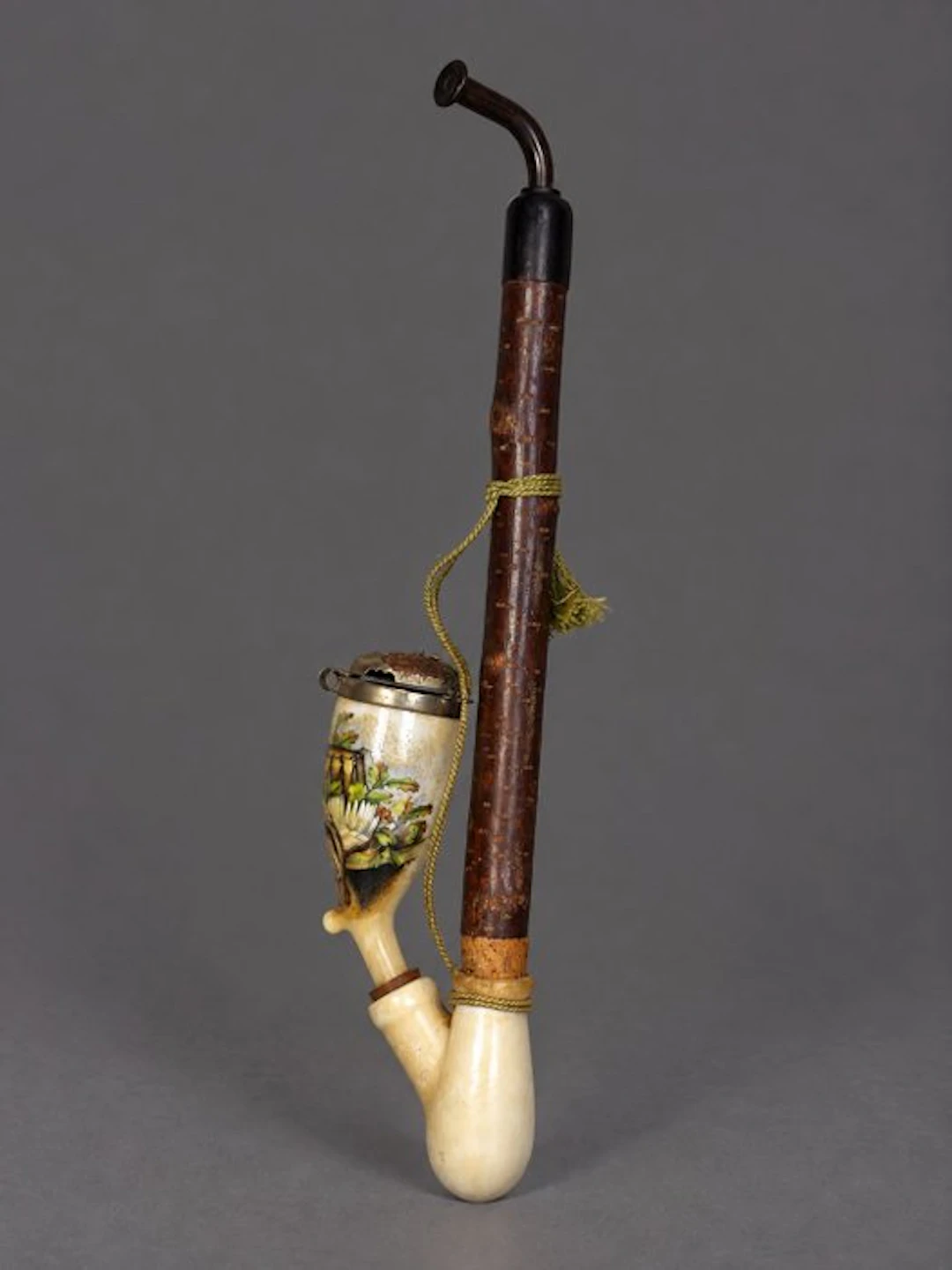 Jacht - No reserve price - Pipe - Wood, Porcelain