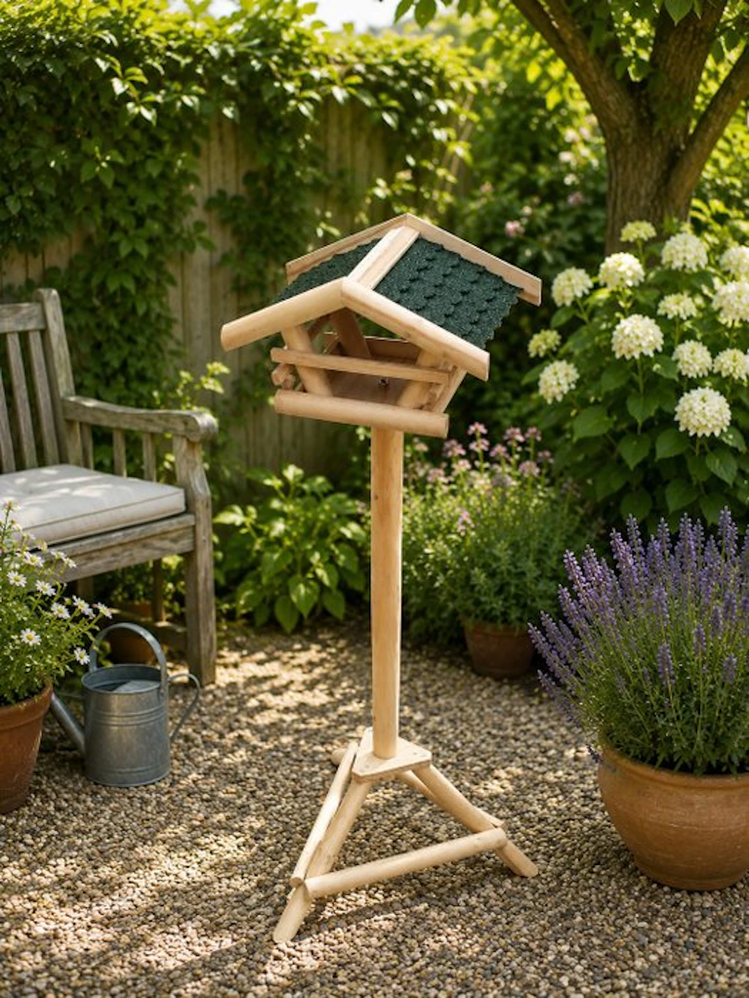Decorative ornament - bird feeder house