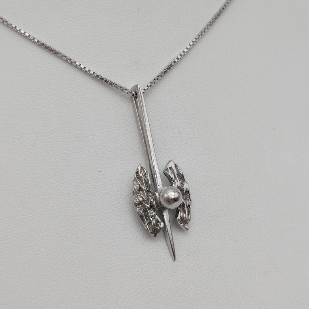 No reserve price - Necklace with pendant Silver - Hans Christian Østrem OXO
