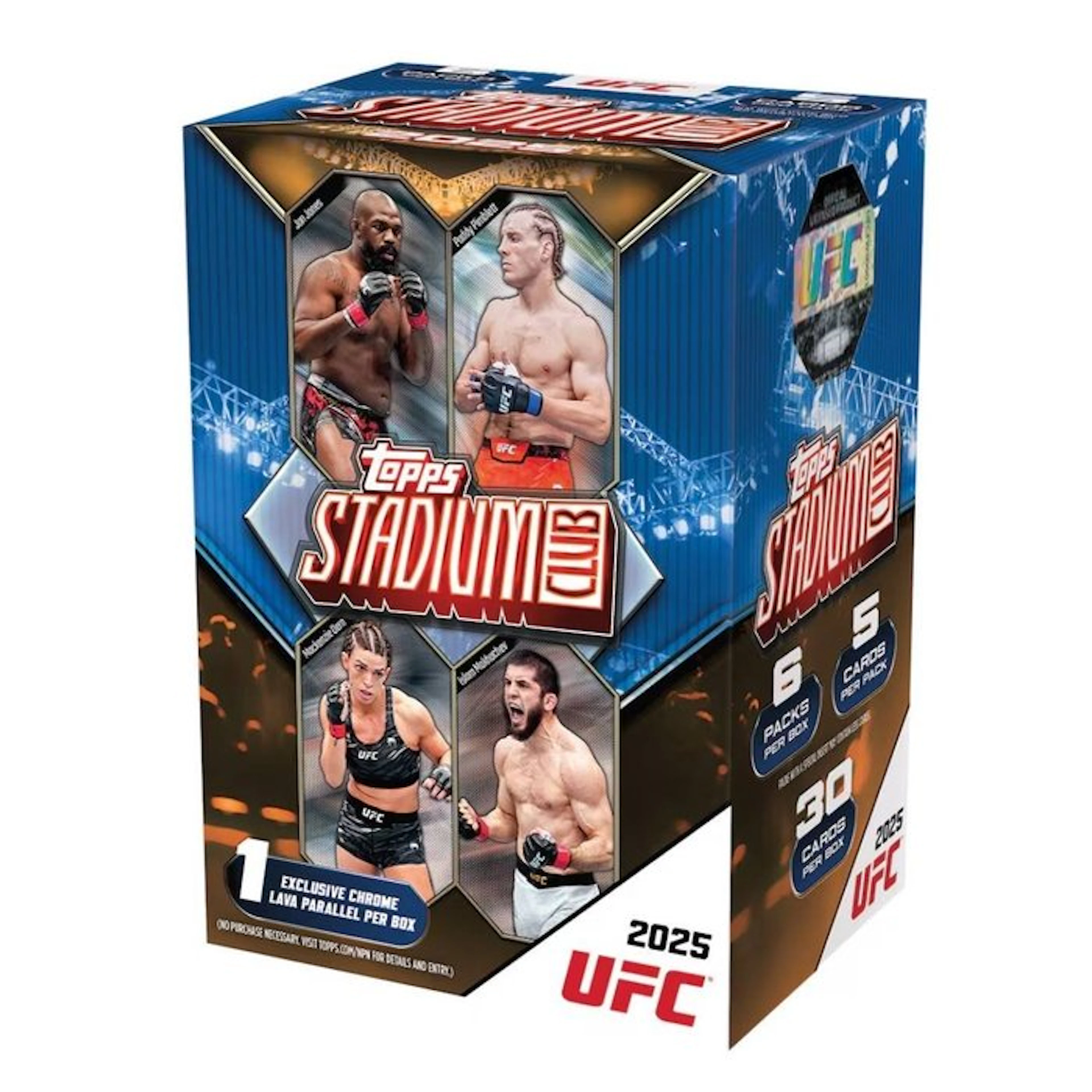 2025 Topps Stadium Club UFC Blaster Box - Ilia topuria