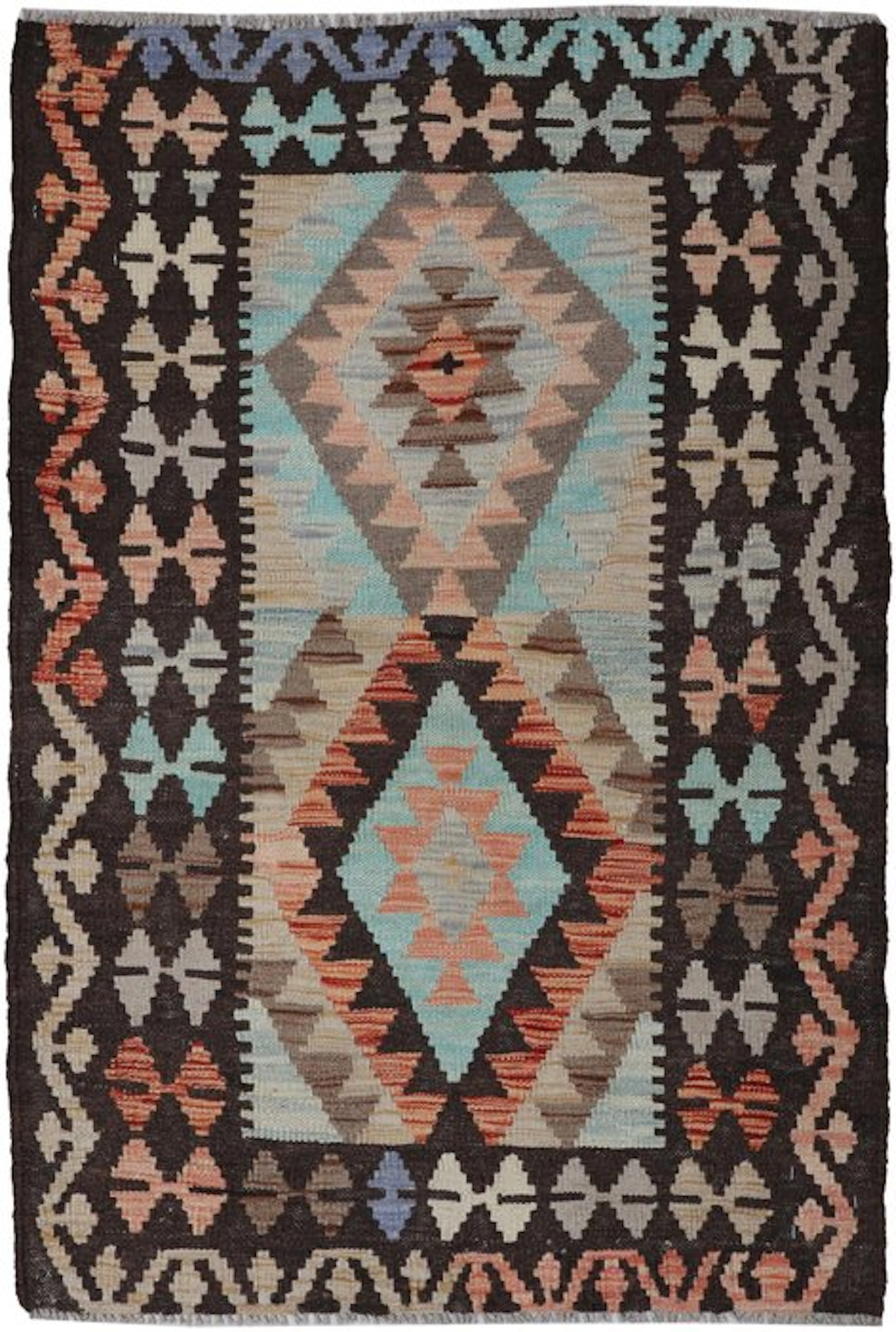 Handwoven Designer Kilim – Afghan Design - Kelim - 122 cm - 81 cm