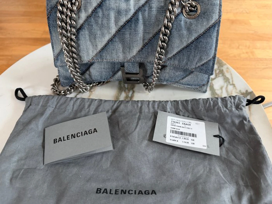 Balenciaga - Crush Chain Bag S - Purse