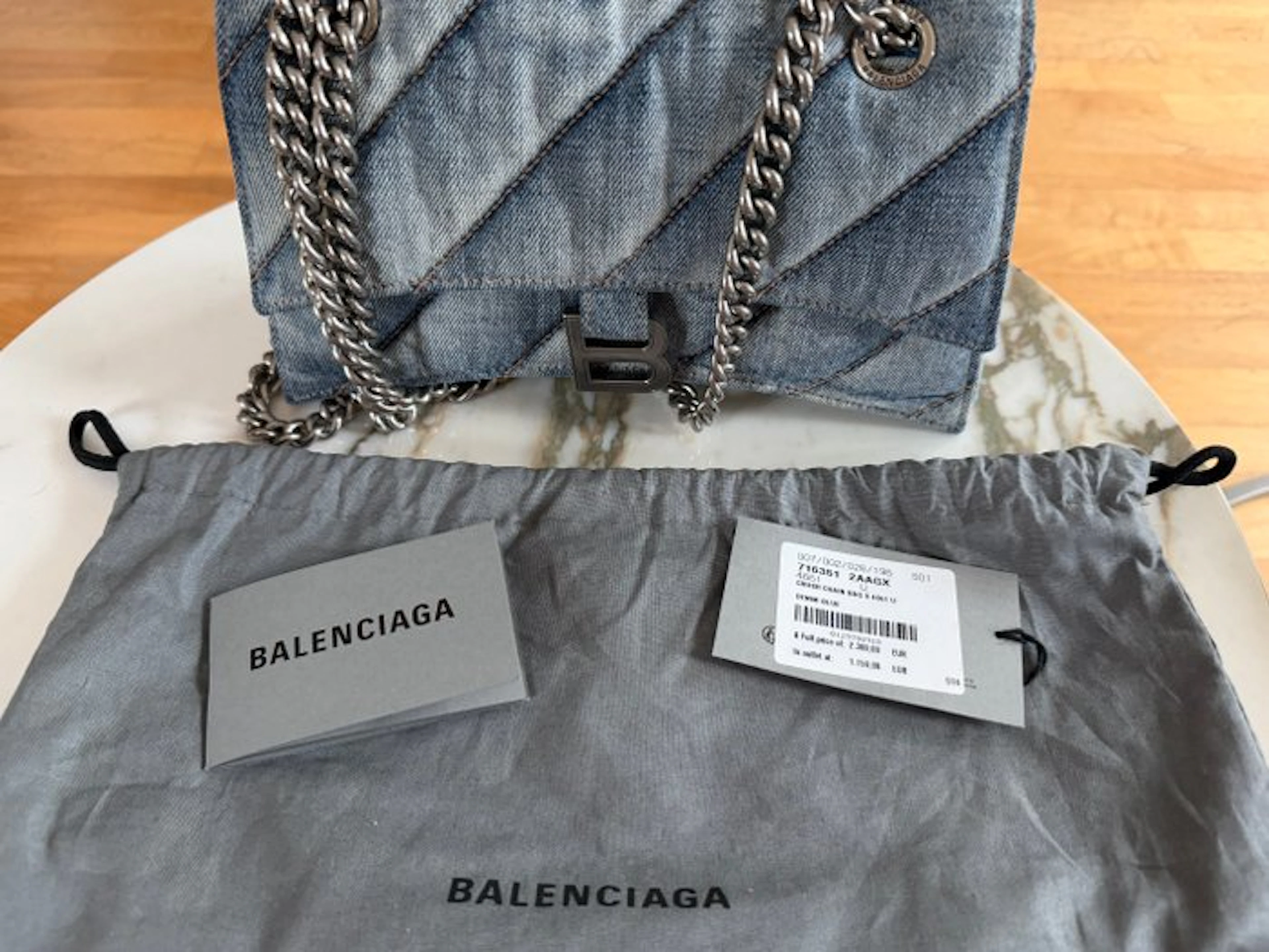 Balenciaga - Crush Chain Bag S - Purse
