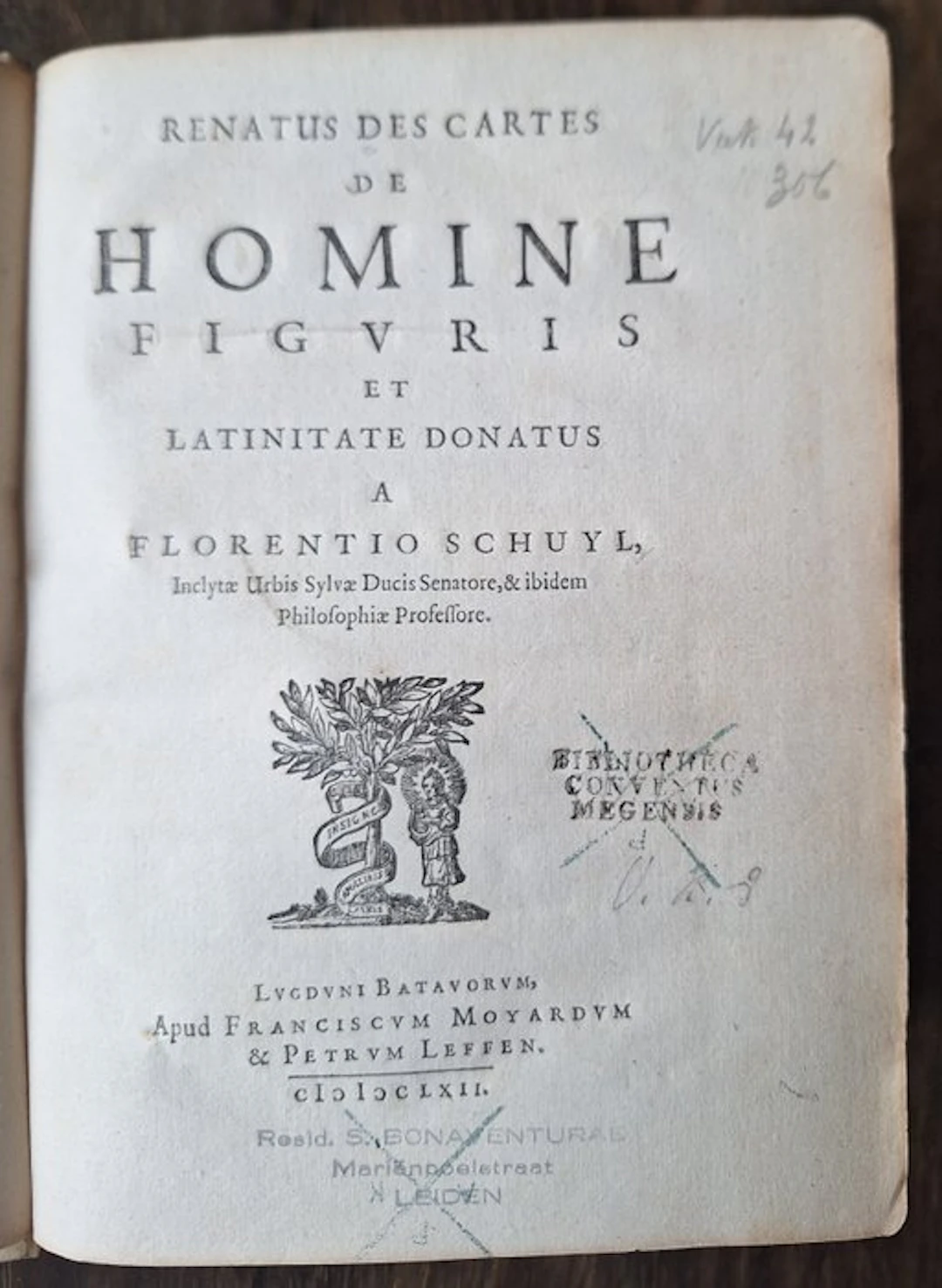 René Descartes; vertaald door Florentius Schuyl - Renatus...