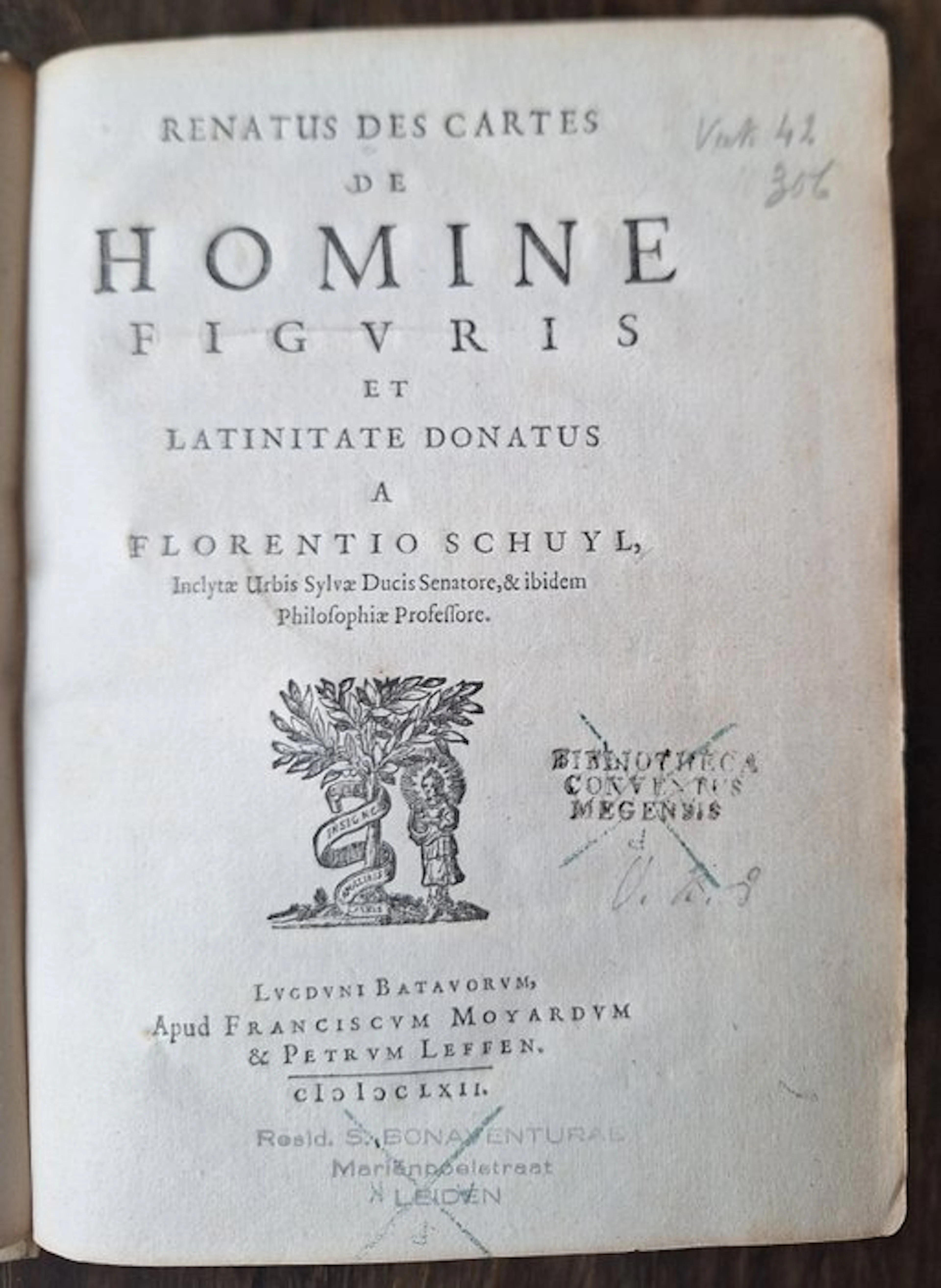 René Descartes; vertaald door Florentius Schuyl - Renatus...