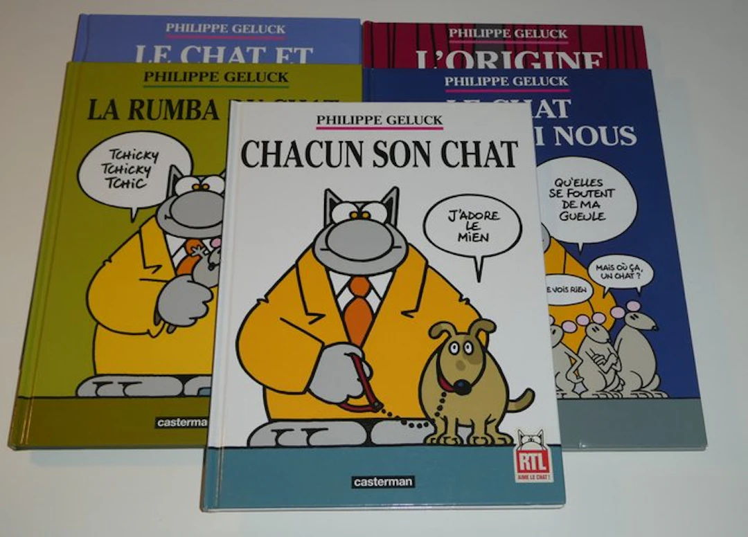 Le Chat T21 à T25 - 5x C - 5 Album - First edition - 2017/2025