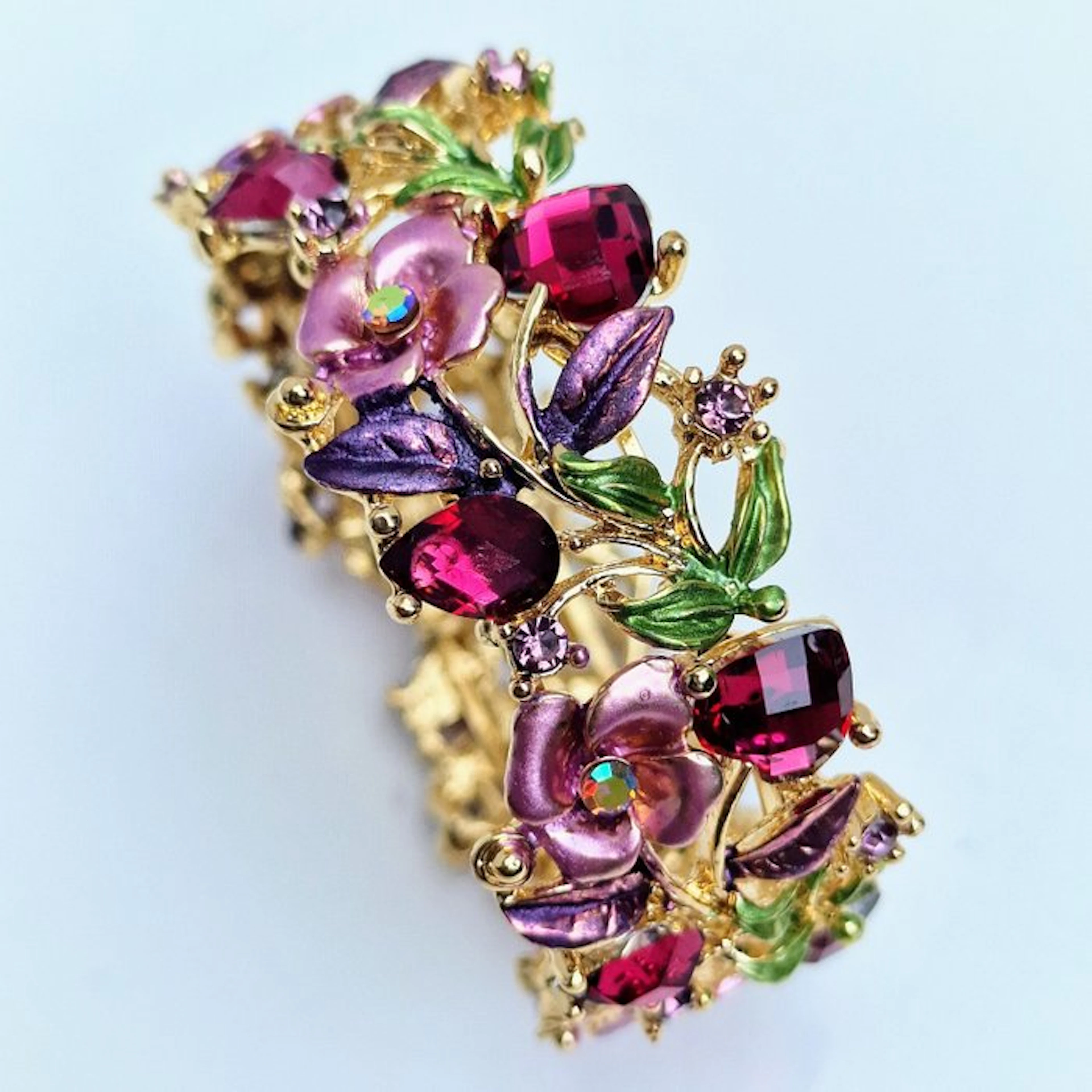 Joan Rivers - Gold-plated - Bracelet - Jardin de Giverny