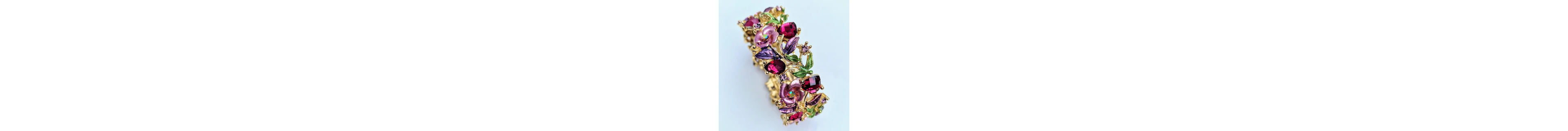 Joan Rivers - Gold-plated - Bracelet - Jardin de Giverny