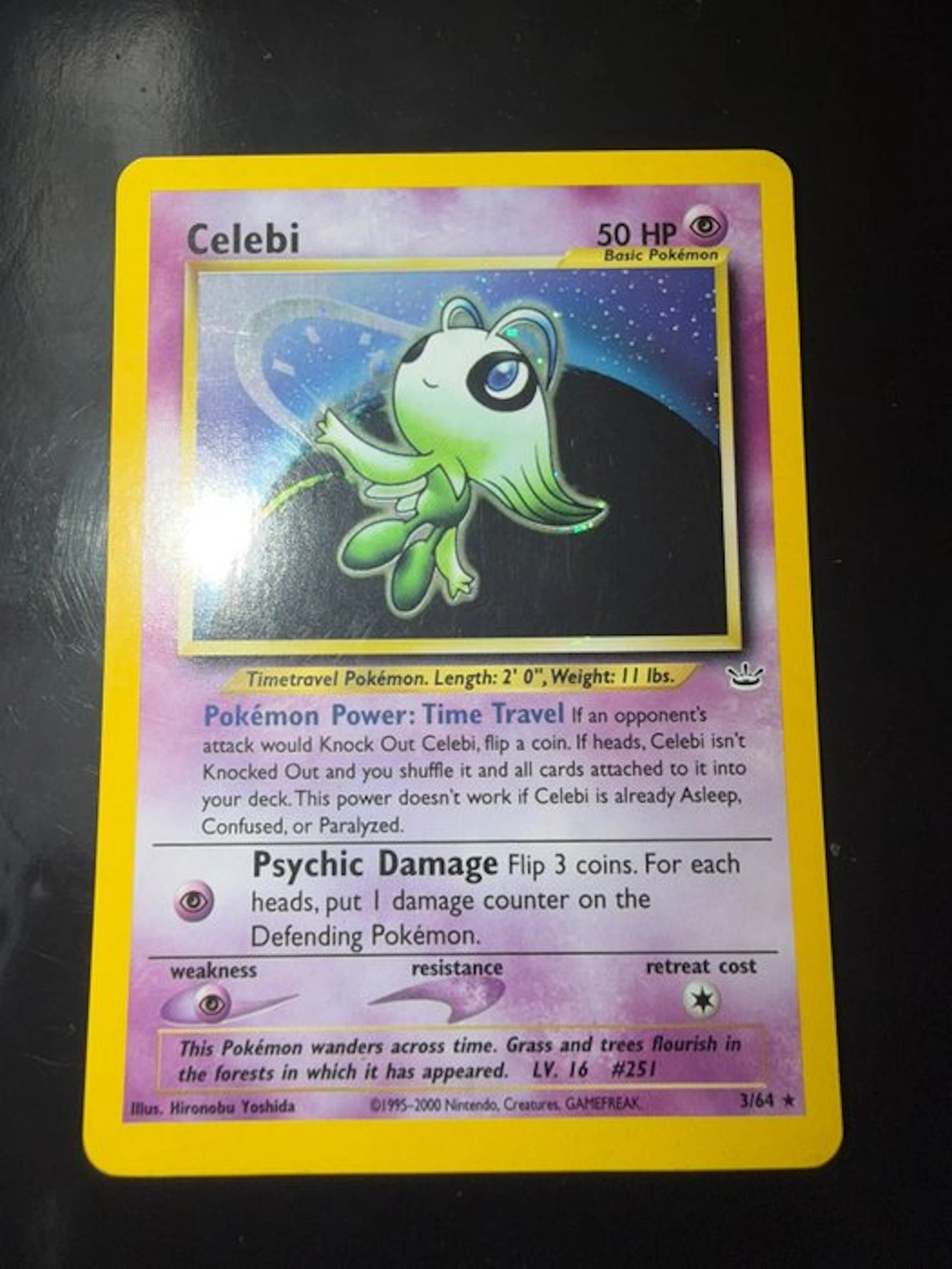 Pokémon - 1 Card - Celebi - WOTC - Neo Revelation