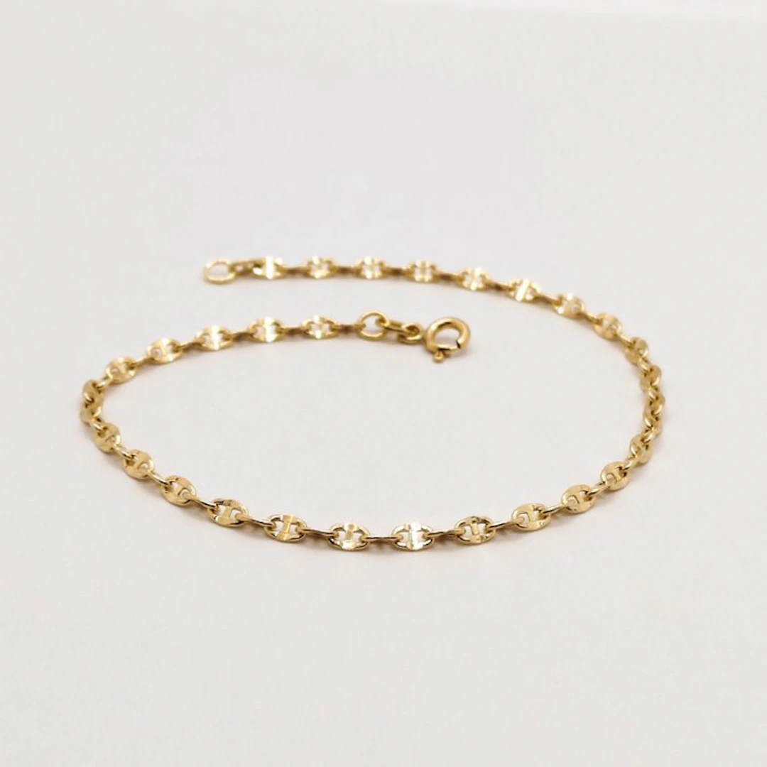 No reserve price - Bracelet - 18 kt. Yellow gold