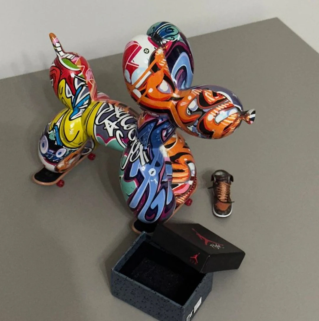 Ldm - Balloon Dog – Air Jordan & Skate Culture | American Sports Pop Art