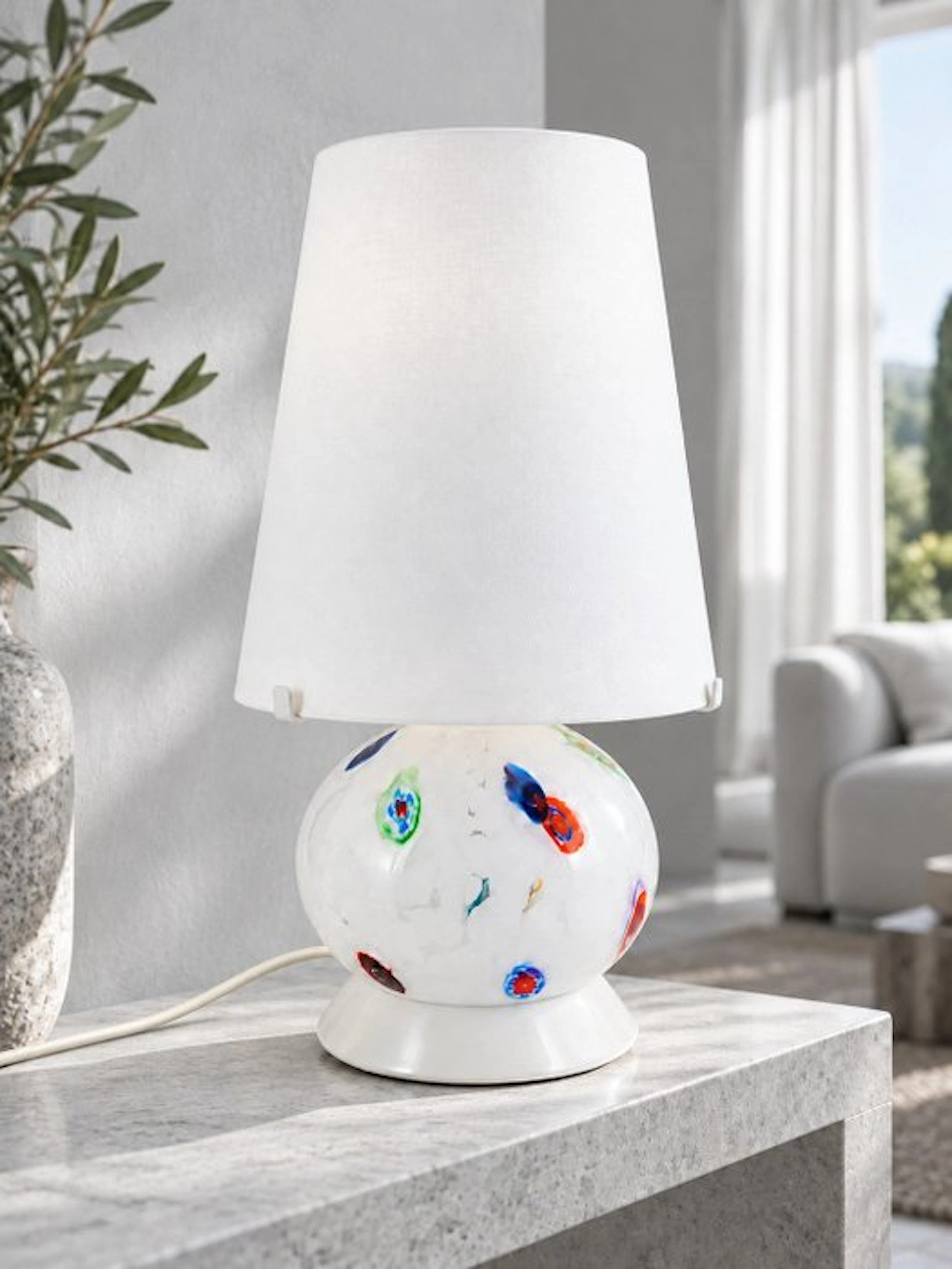 Table lamp - Murano glass - table lamp