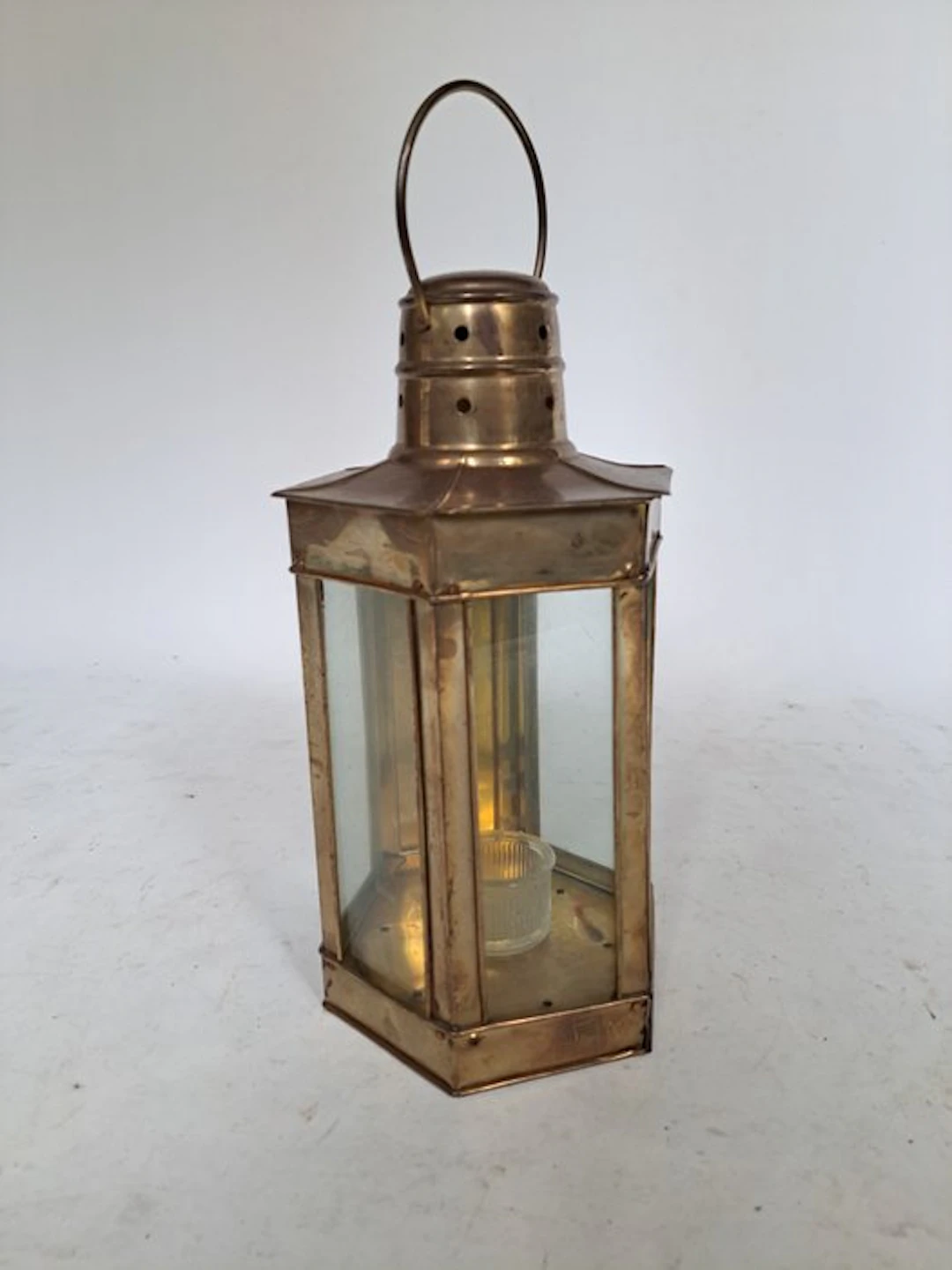 Lantern - Brass, Glass - Ship's lantern