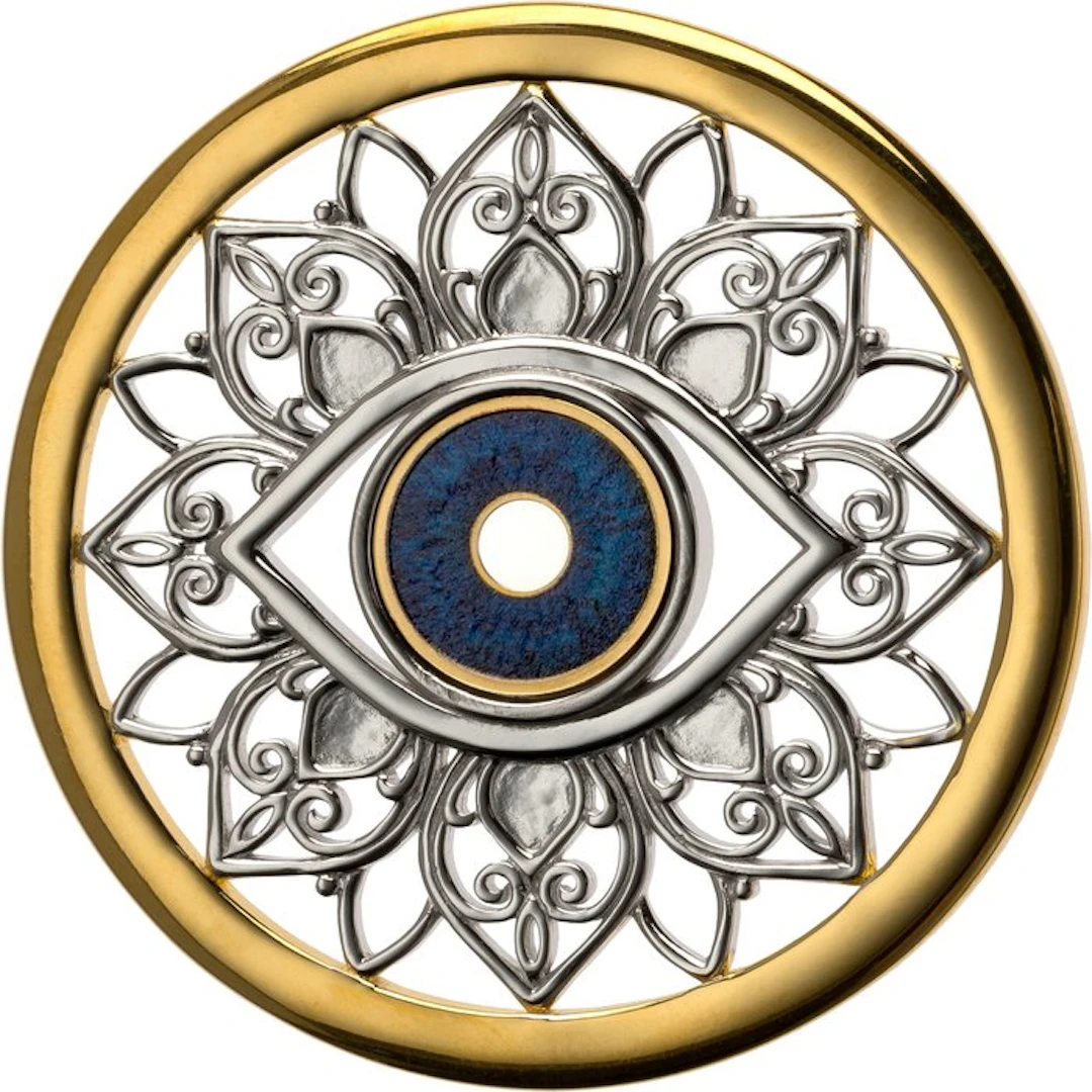 Barbados. 10 Dollars 2024 Protecting Eye Symbols of Life, (.999)