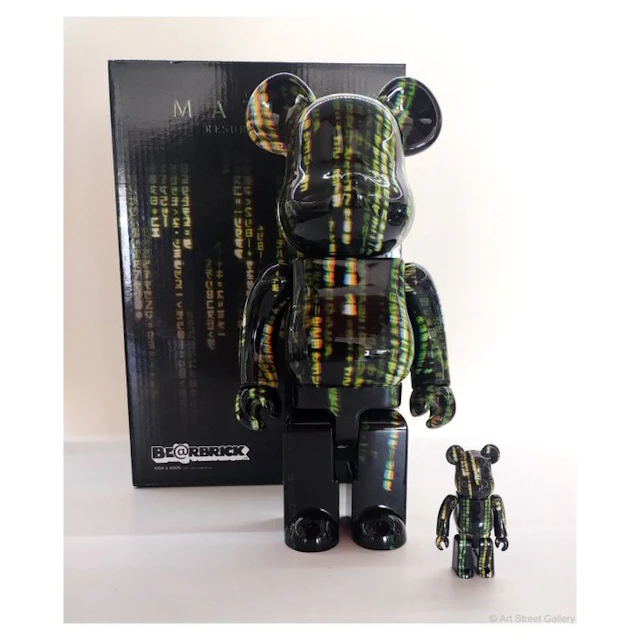 Medicom Toy - Bearbrick The Matrix Resurrections 100% & 400%