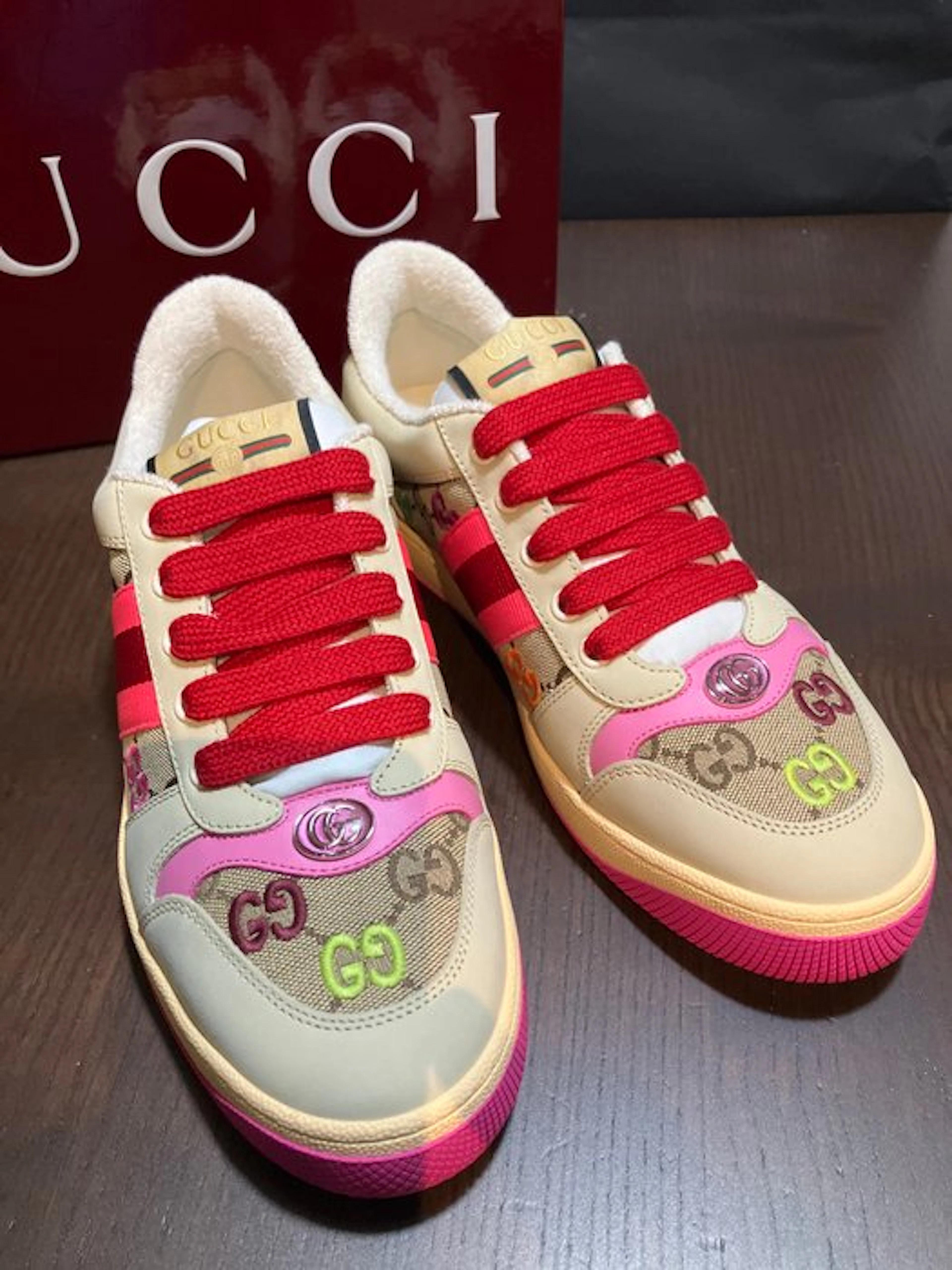 Gucci - Screener - Sneakers - Size: EU 39 - New with tags
