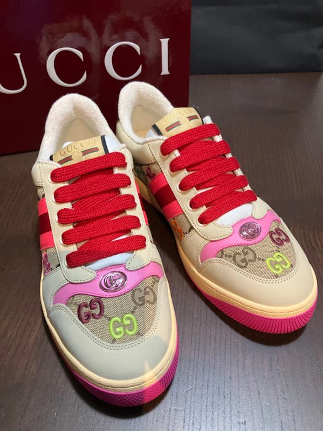 Gucci - Screener - Sneakers - Size: EU 39 - New with tags