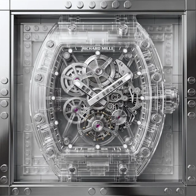 Artxlife - Lego Richard Mille White Transparency