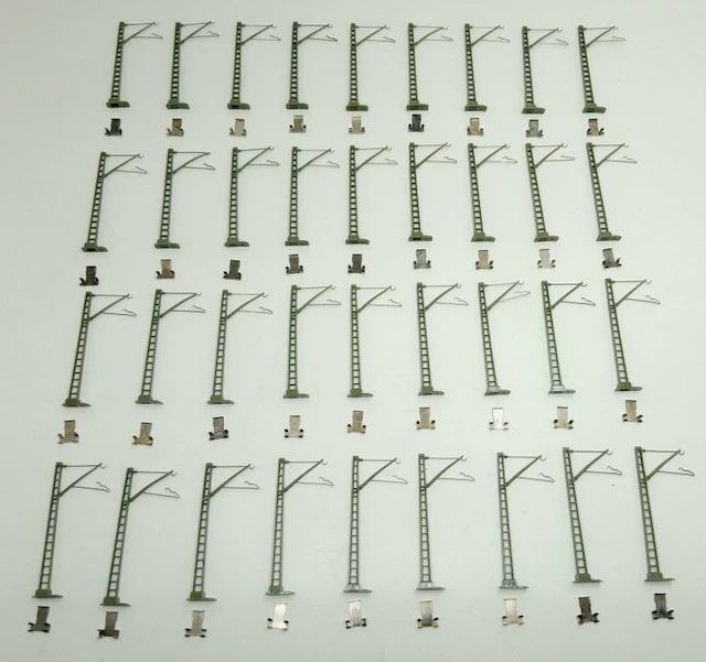 Märklin H0 - 7511 - Catenary (36) - Catenary mast for plastic bridges